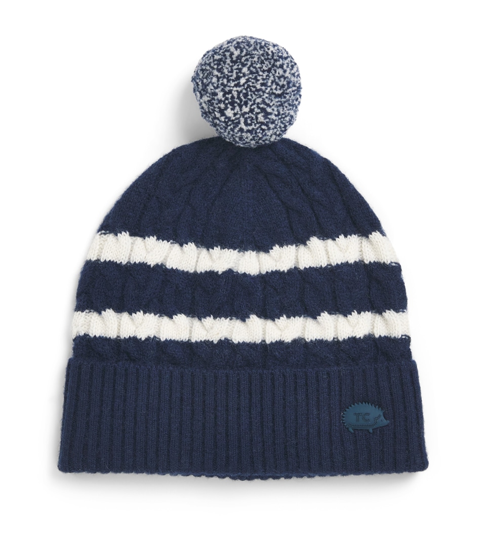 Tartine et Chocolat Wool Stripe Beanie (1 Month-8 Years)
