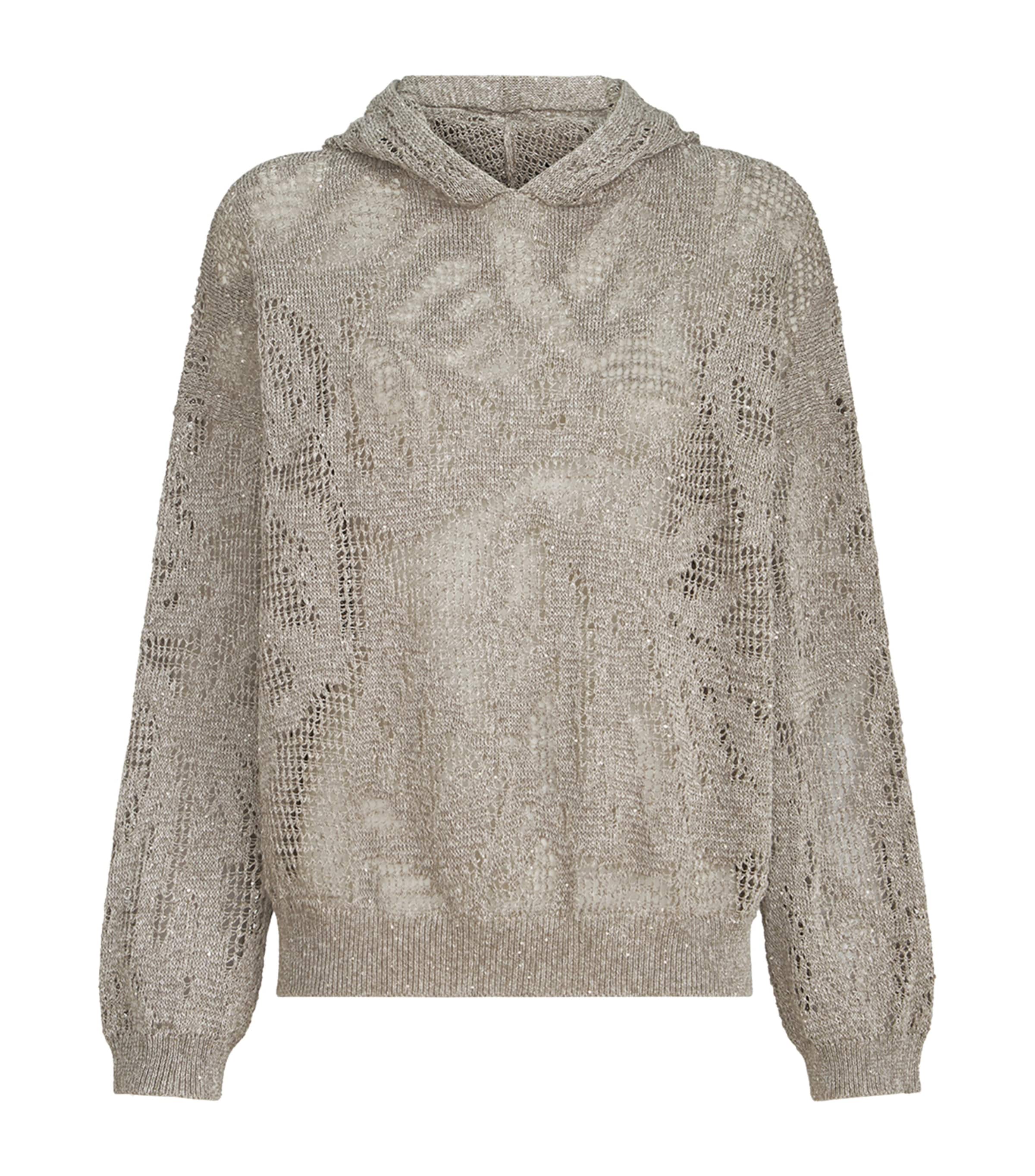 Sequin-Detail Hoodie