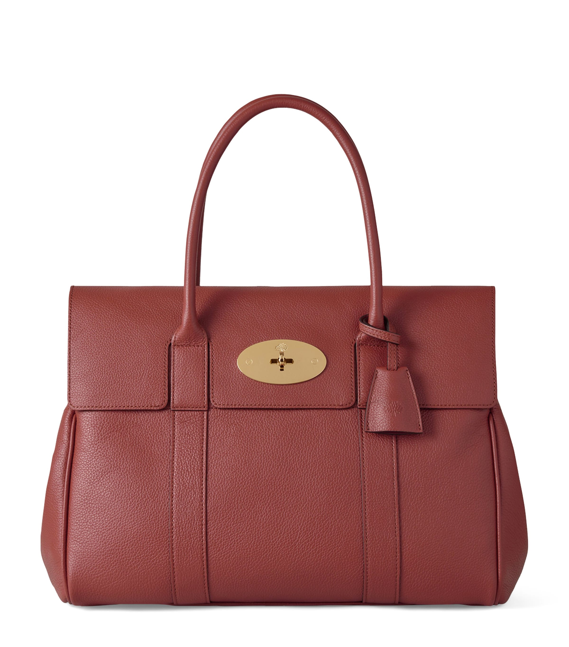 Leather Bayswater Top-Handle Bag