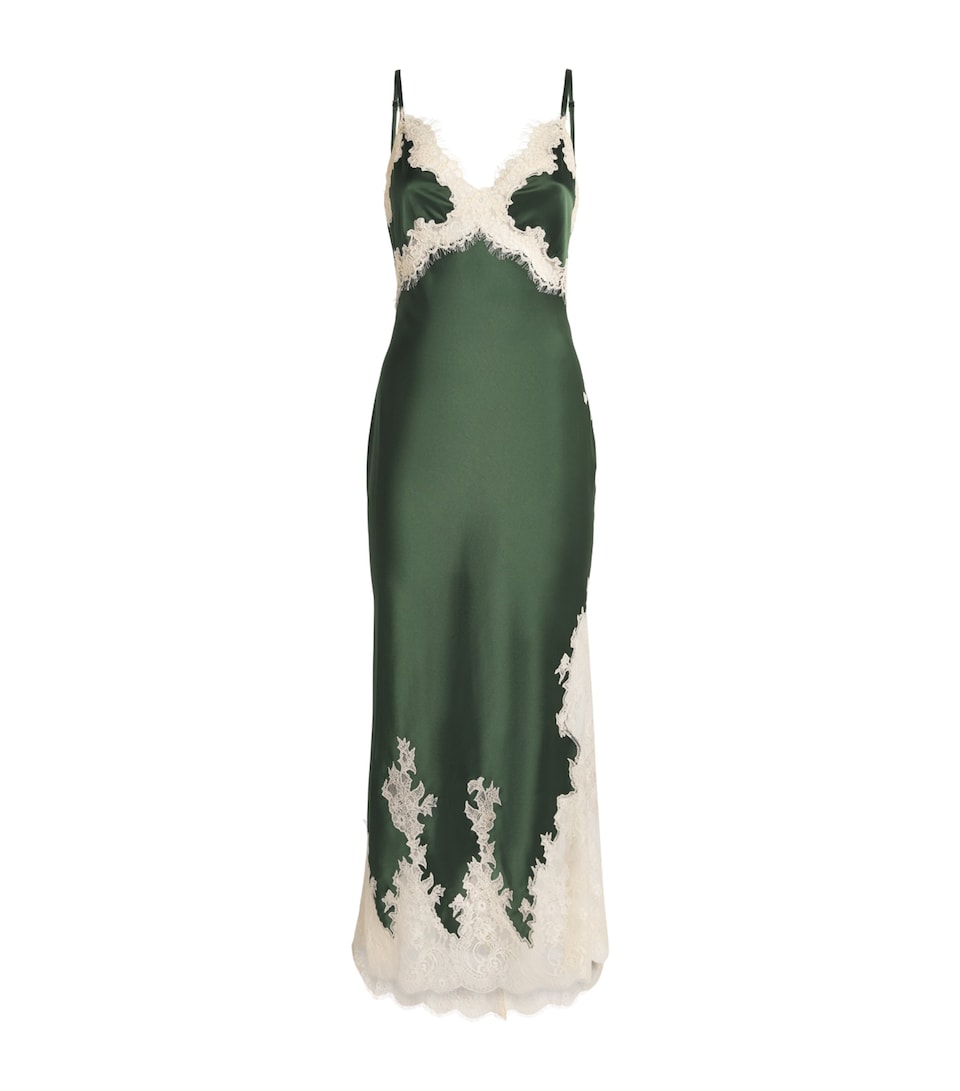 Alice+Olivia Womens Lace Julietta Maxi Dress Drk Frn/bscotti