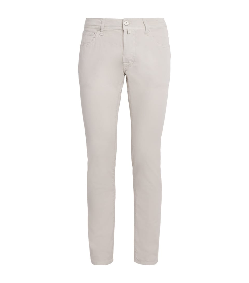 Jacob Cohën Mens Stretch-Cotton Nick Slim Chinos