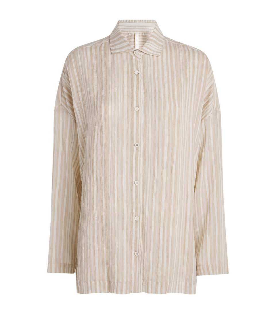 Cotton-Silk-Blend Shirt