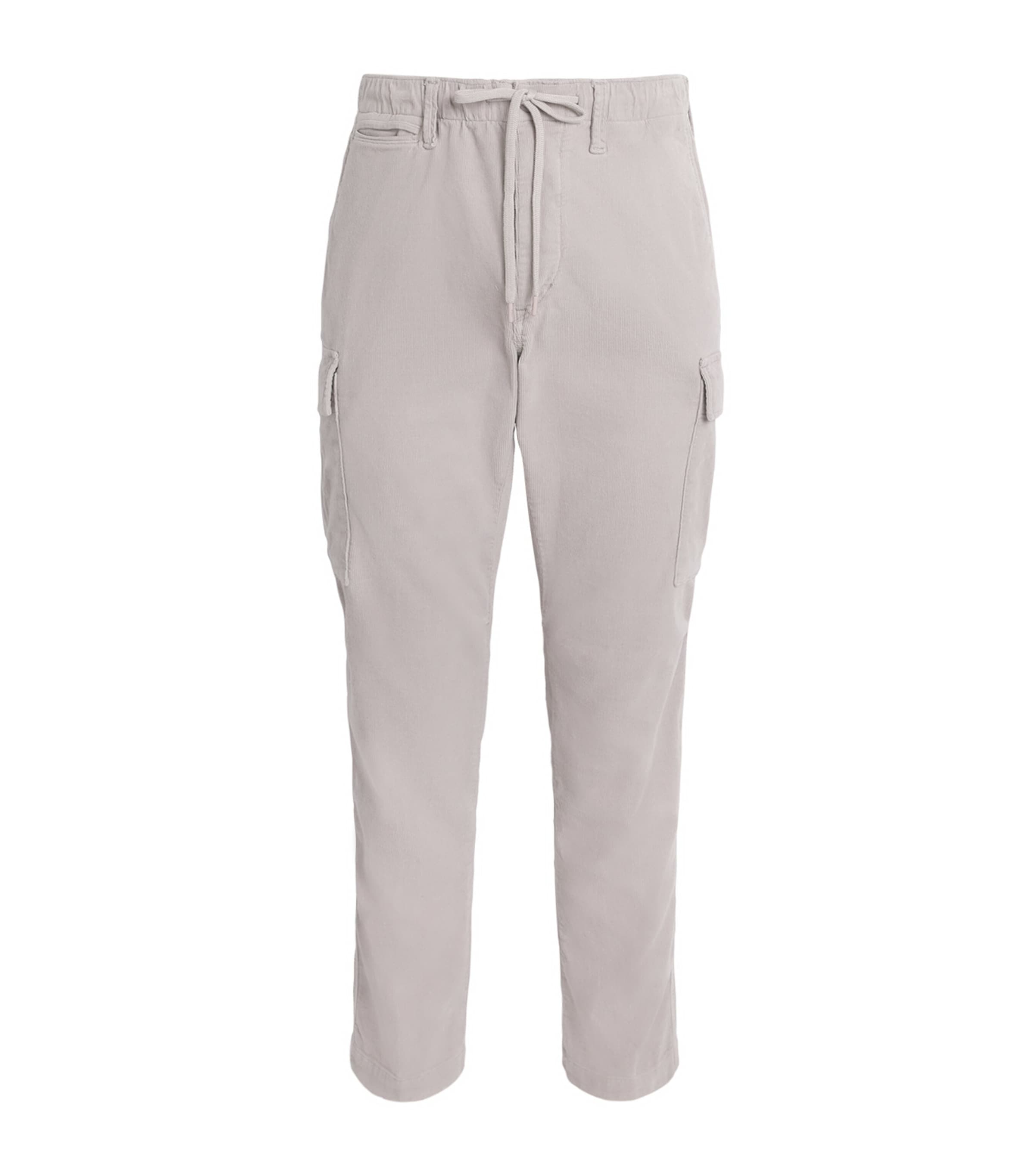 Cotton Corduroy Cargo Trousers