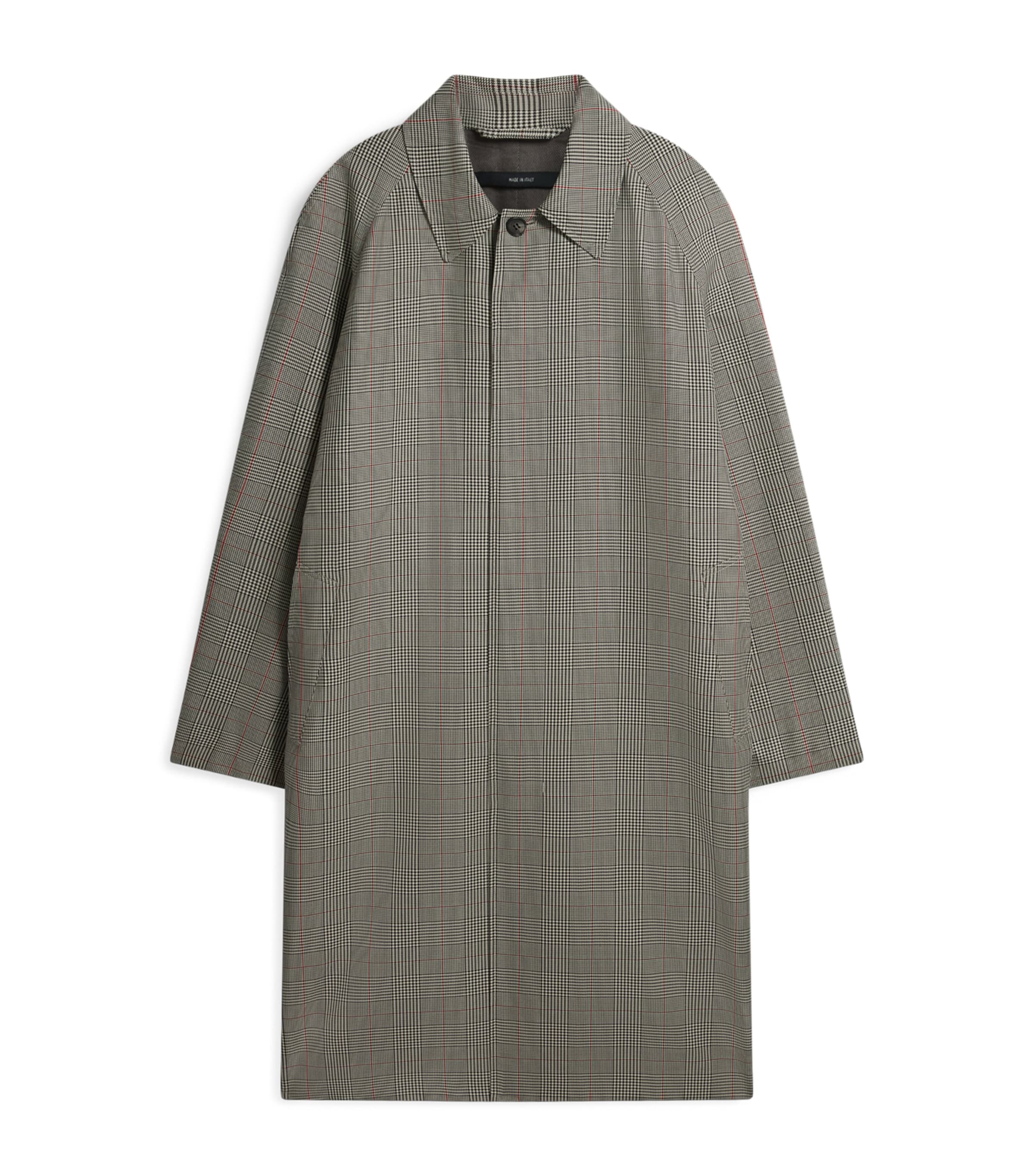 Cotton-Silk Car Overcoat