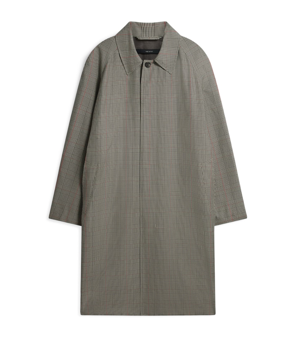 Cotton-Silk Car Overcoat