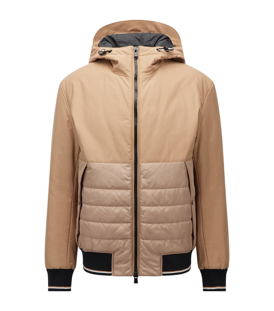 Quilted Panel Jacket