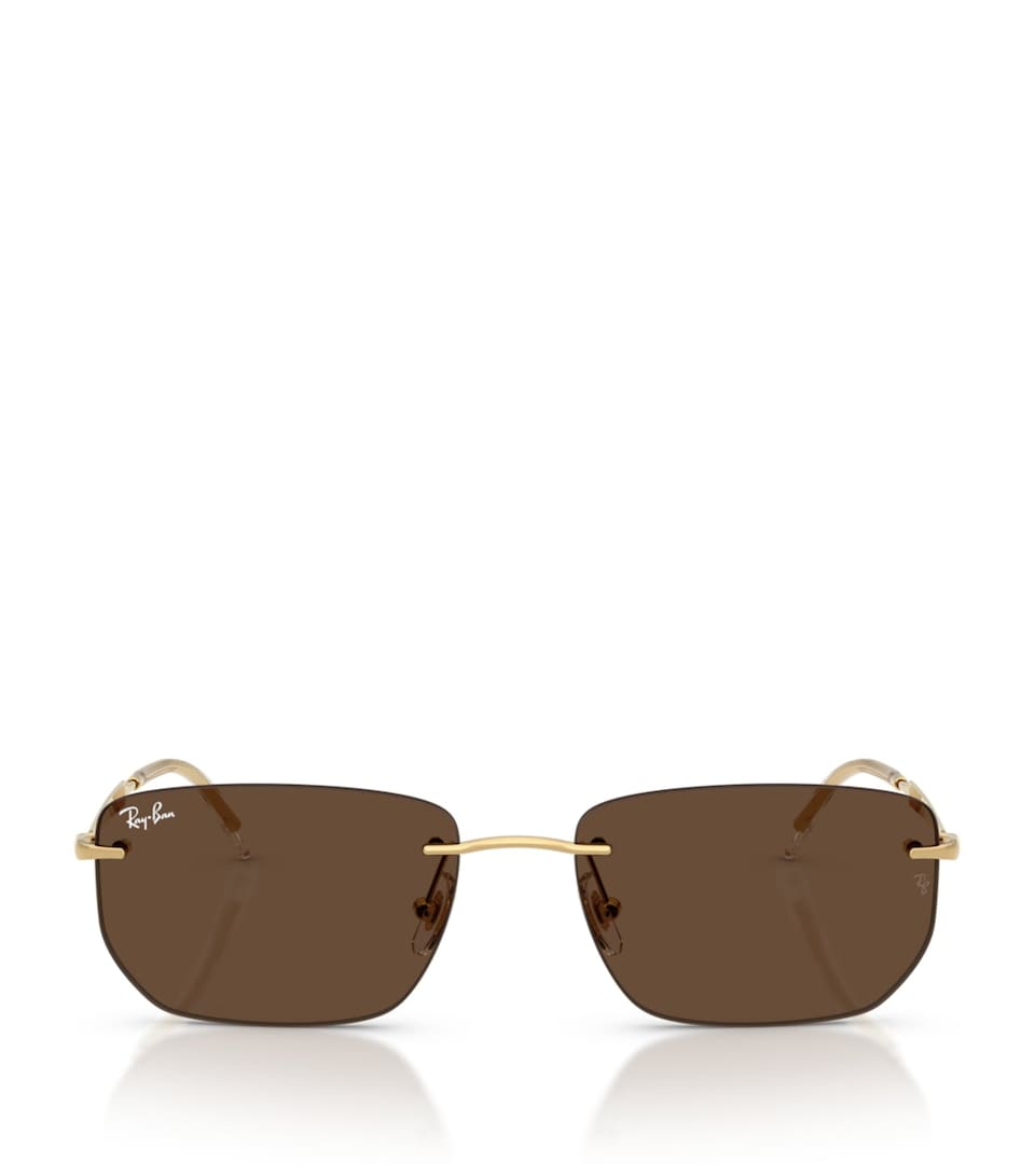 RB3768 Metal Irregular Sunglasses