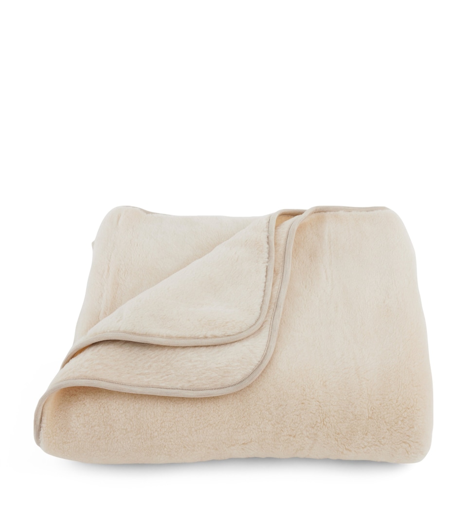 Merino Knit Reversible Throw (190cm x 123cm)