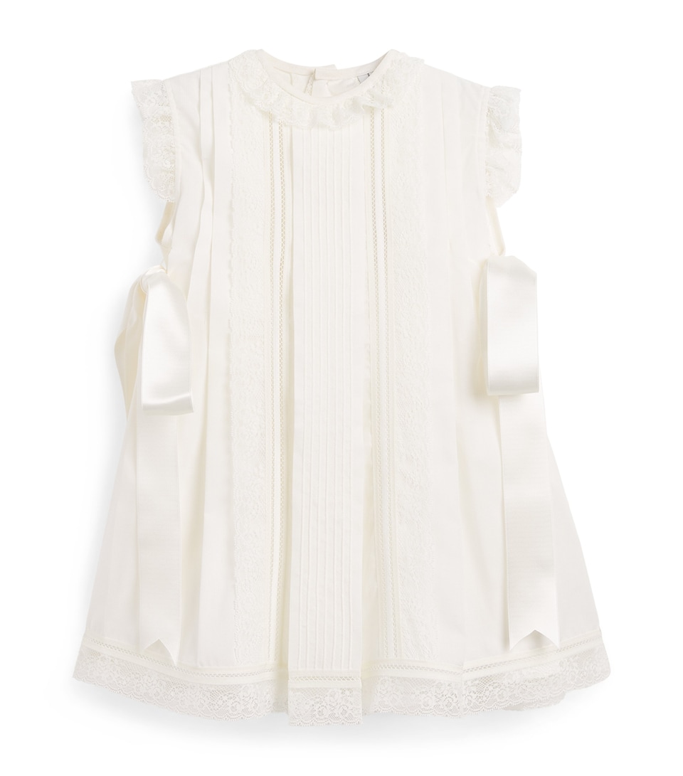 Lace-Trim Christening Gown (12-36 Months)