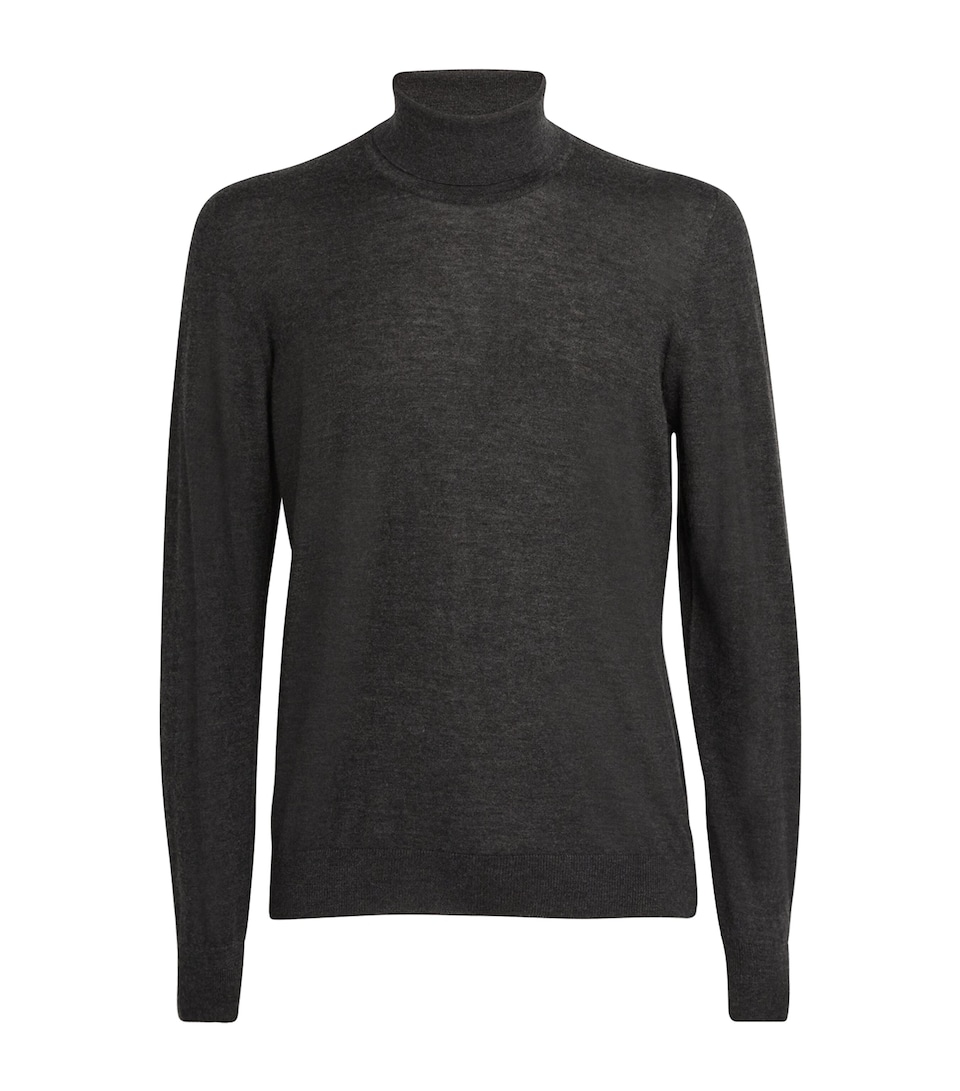 Superfine Cashmere Rollneck Sweater
