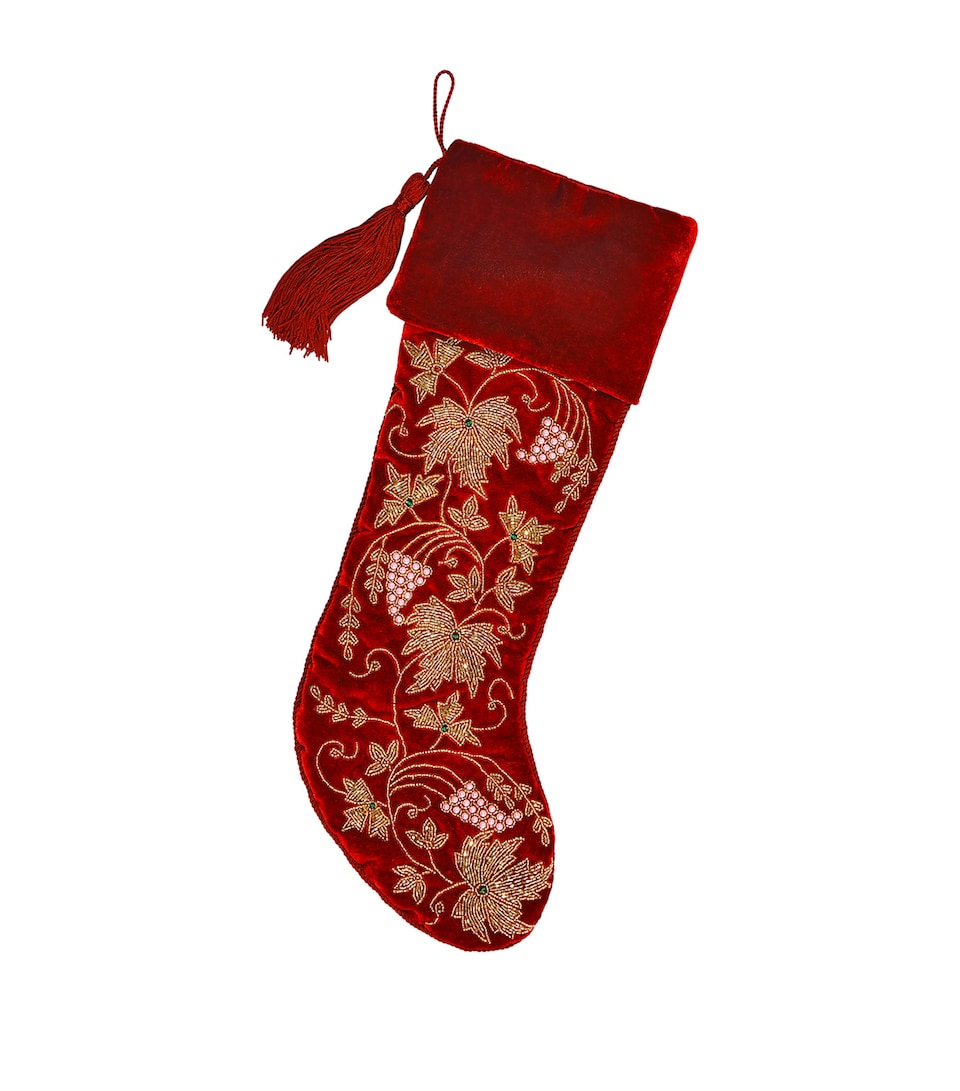 Velvet William Morris Stocking