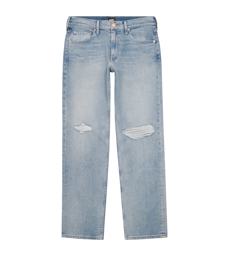 Heritage Distressed Doheny Straight Jeans