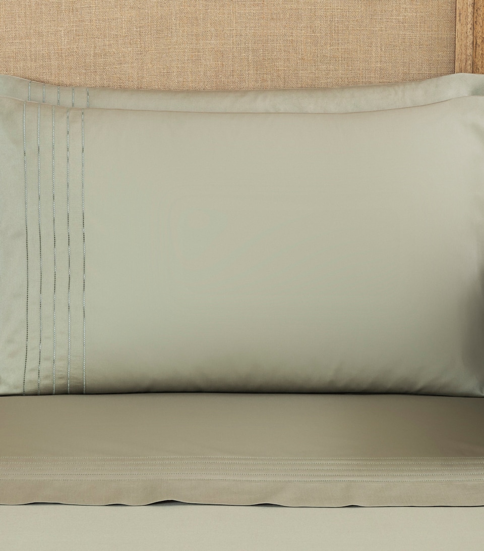 Cotton Lush Ajour Oxford Pillowcase Set (51cm x 71cm)