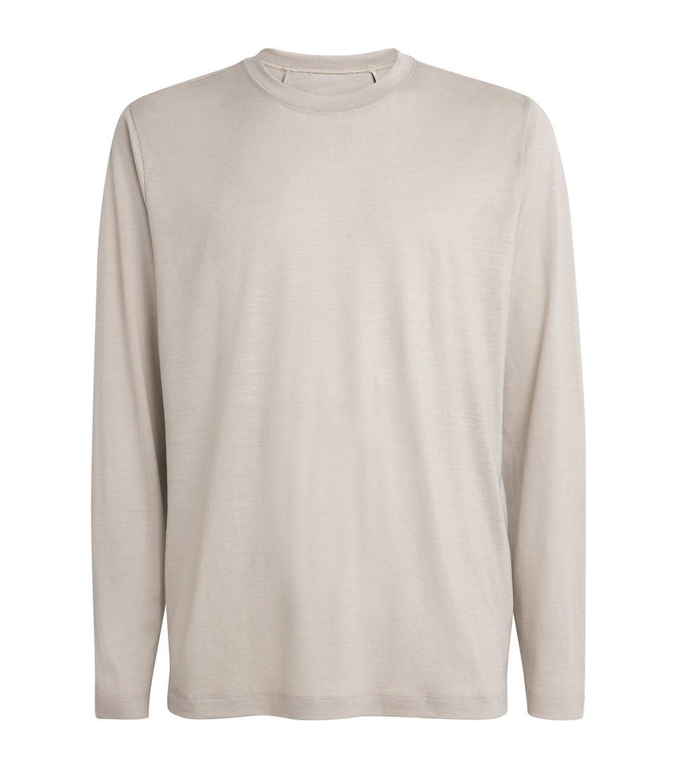 Virgin Wool Long-Sleeve T-Shirt