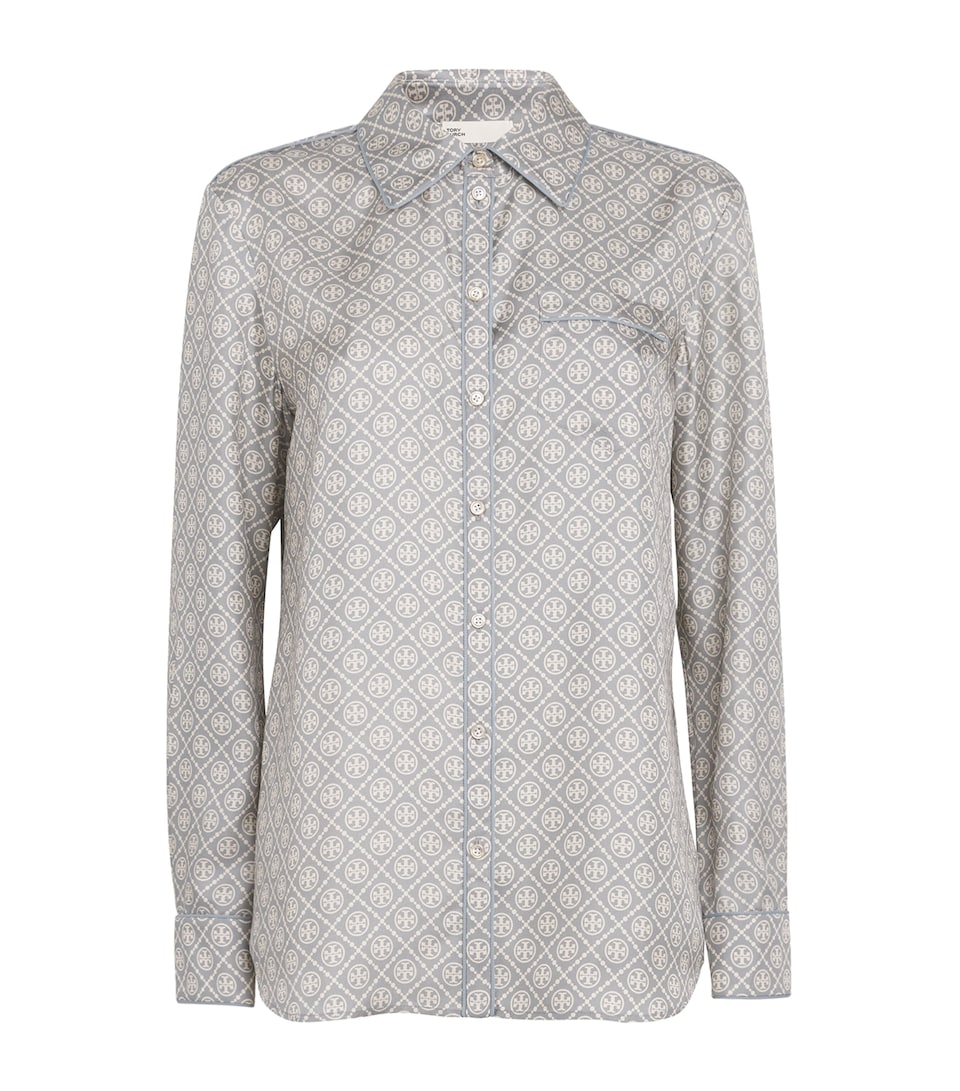 Silk T Monogram Shirt