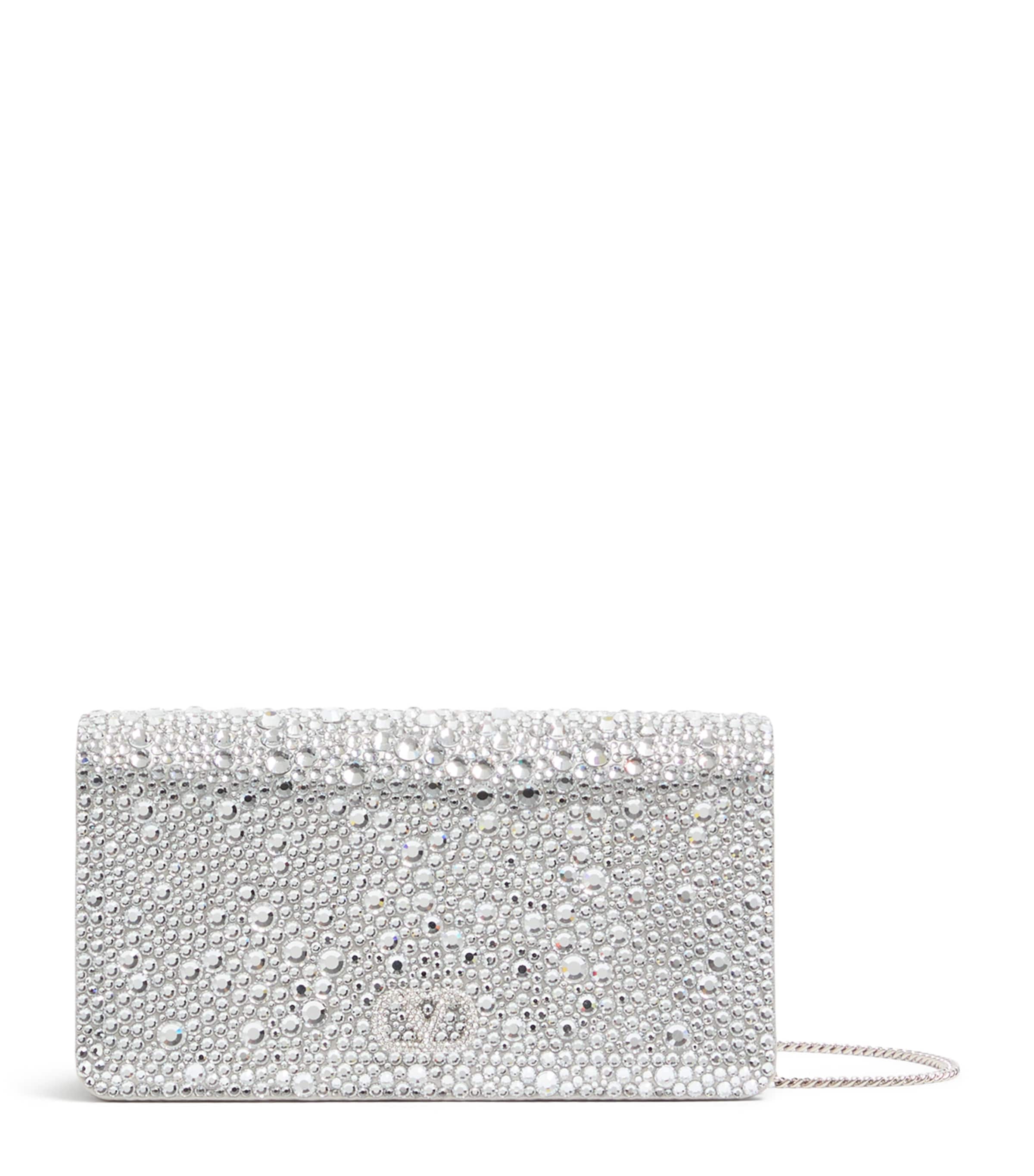 Mini Embellished VLogo Signature Shoulder Bag