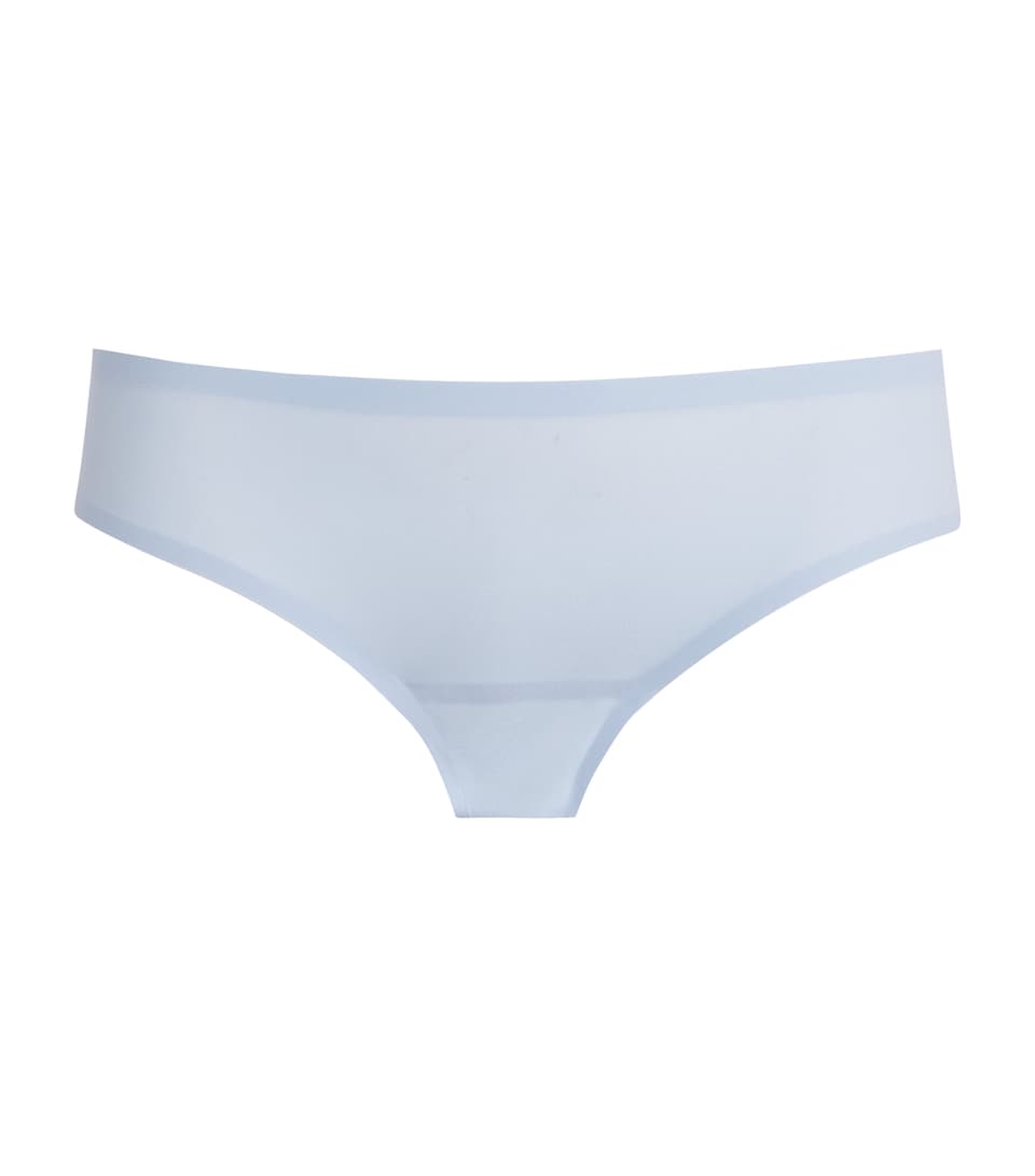 Chantelle Womens SoftStretch Brazilian Briefs Icy Powder Blue