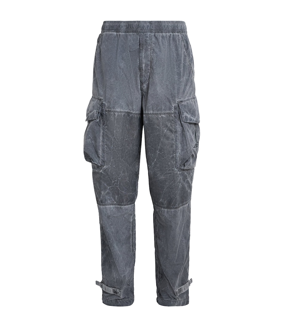 Stone Island Mens Coated Cargo Trousers