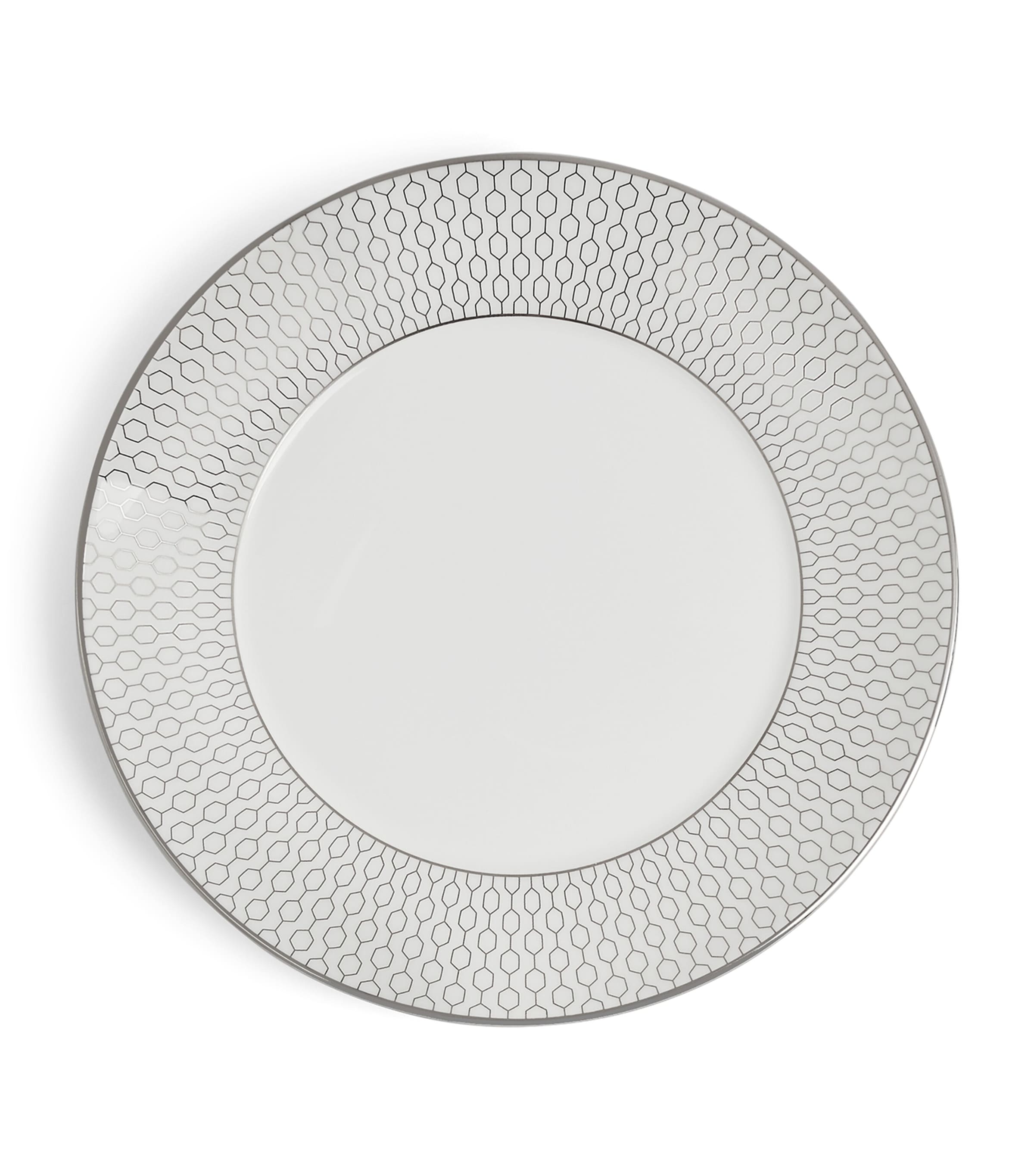 Wedgwood Gio Platinum Side Plate (17cm) White