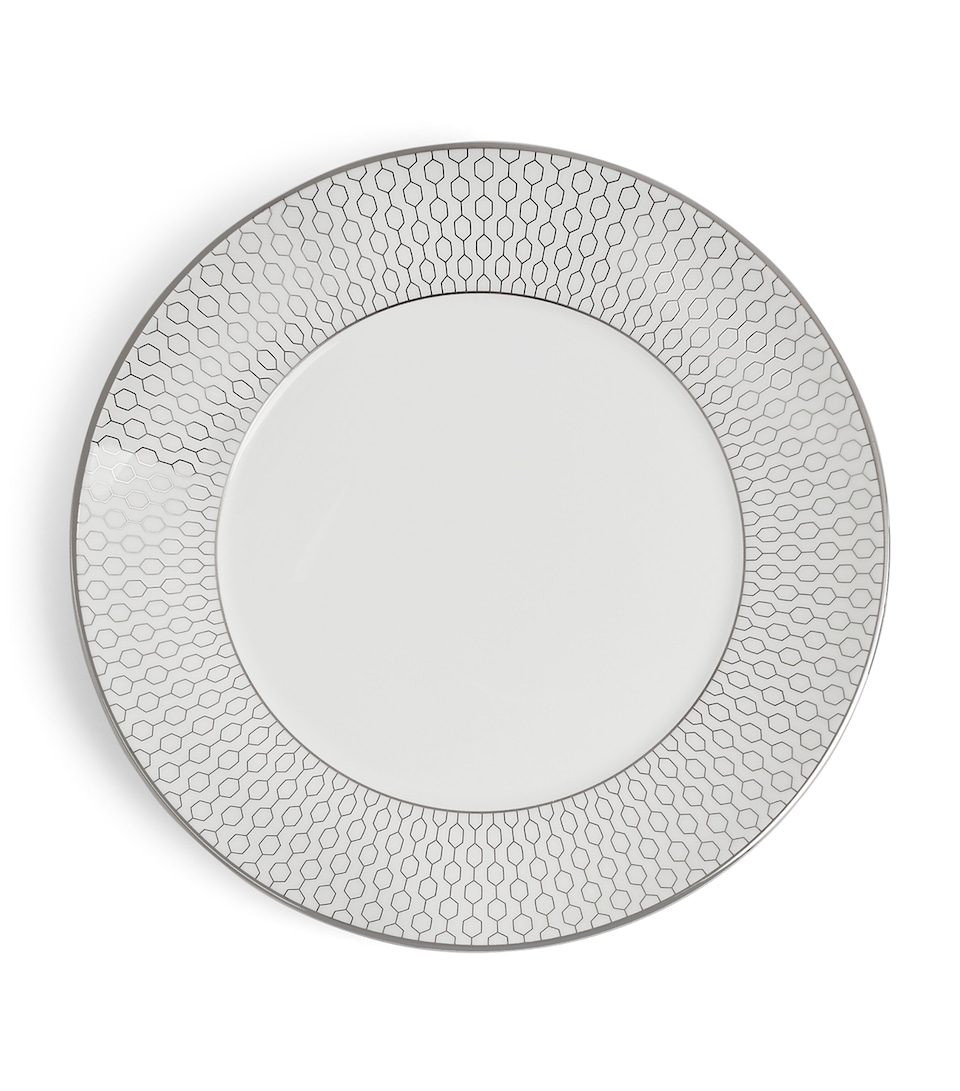 Wedgwood Gio Platinum Side Plate (17cm) White