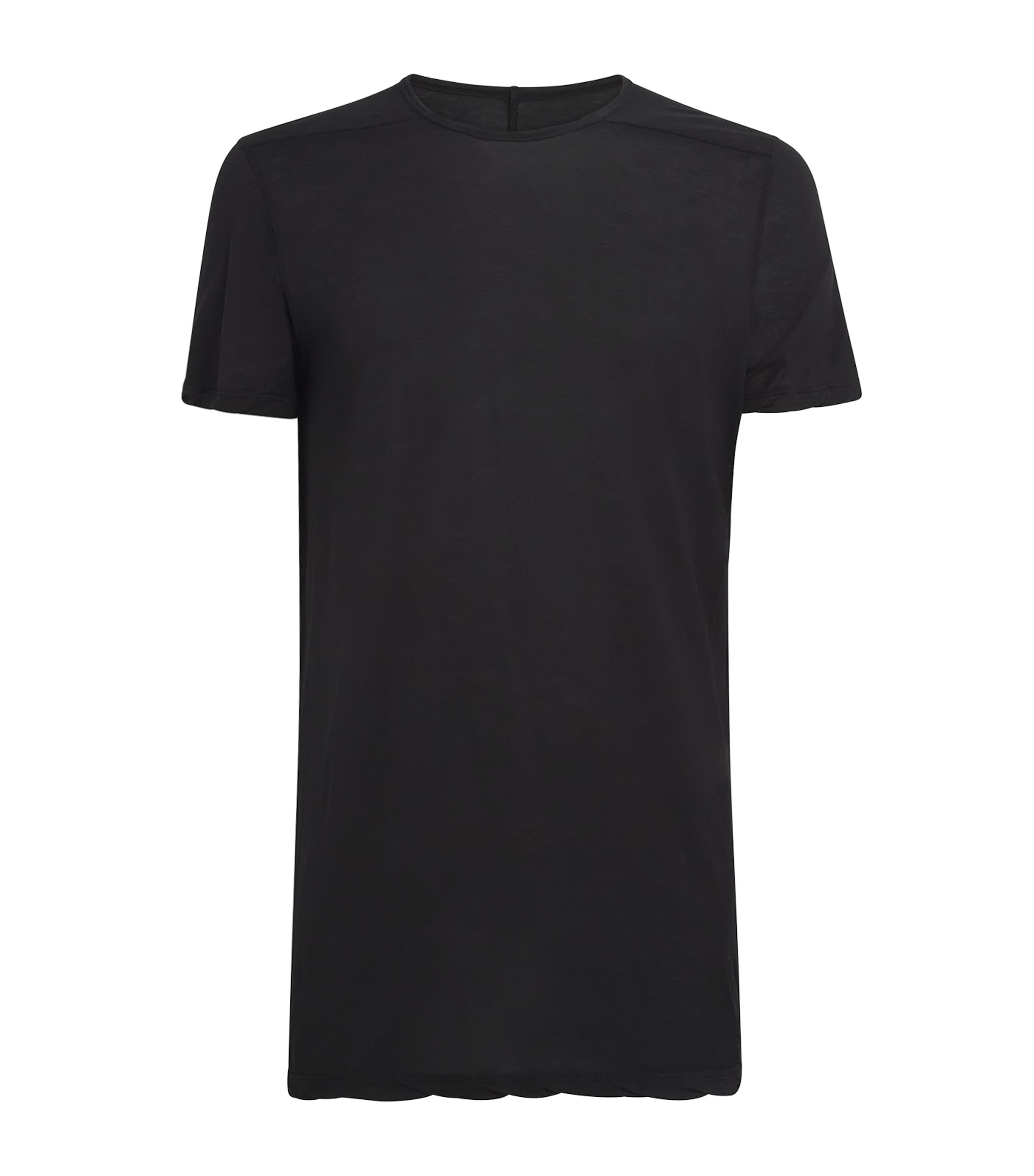 Rick Owens Mens Cotton Level T-Shirt Black