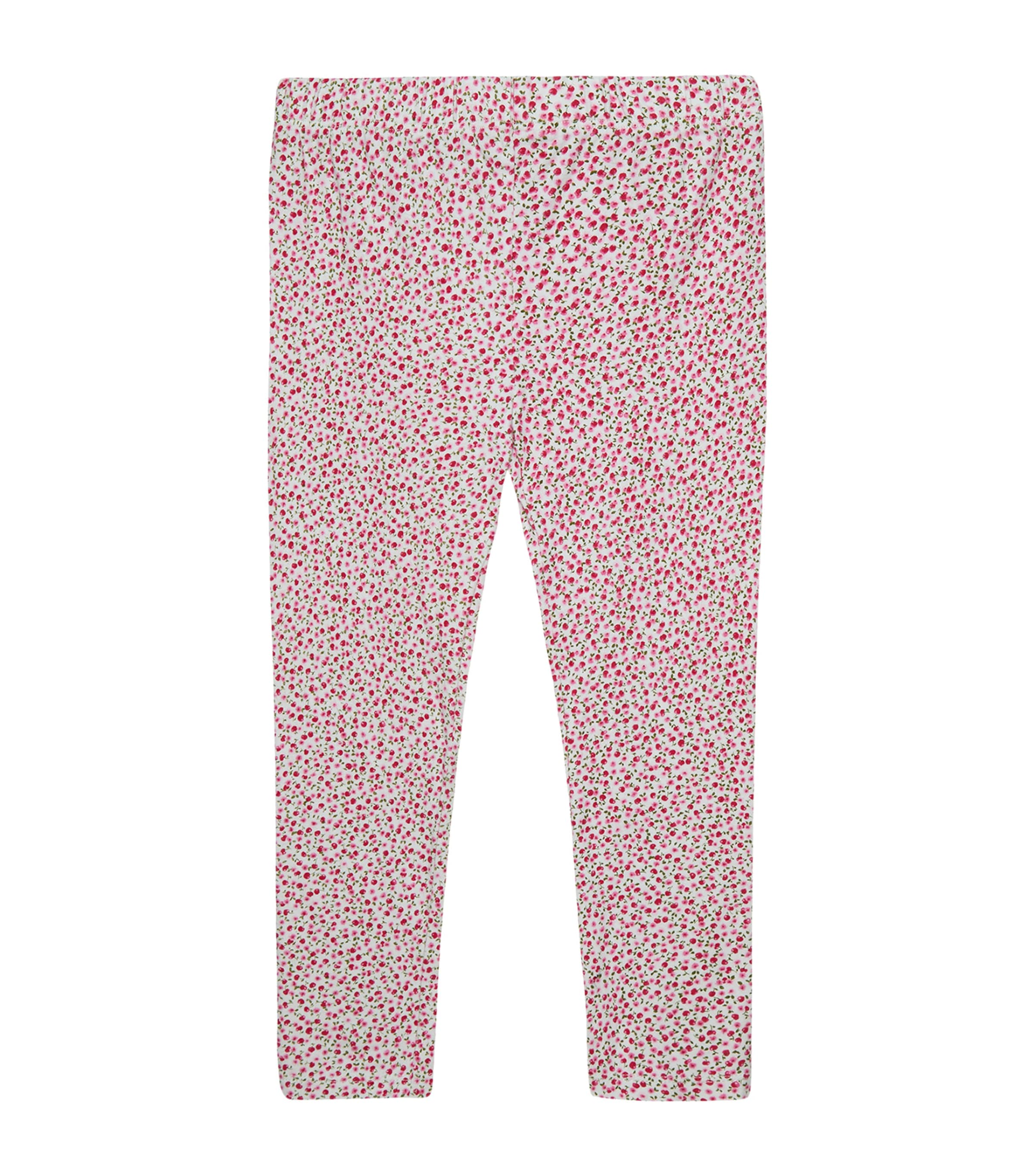 Trotters Stretch-Cotton Cherry Leggings (6-11 Years) Red Cherry Ditsy