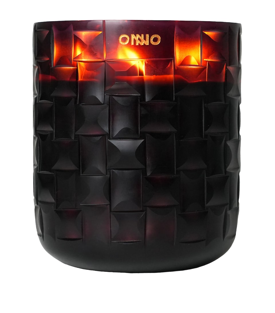 Onno Medium Chess Burgundy Cashmere Candle Burgundy