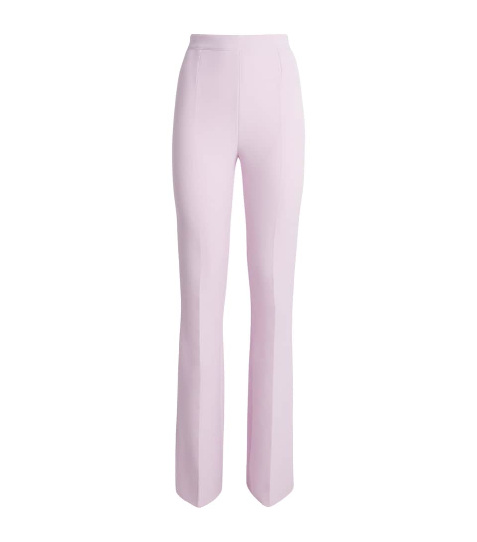 Crepe Alexa Flared Trousers