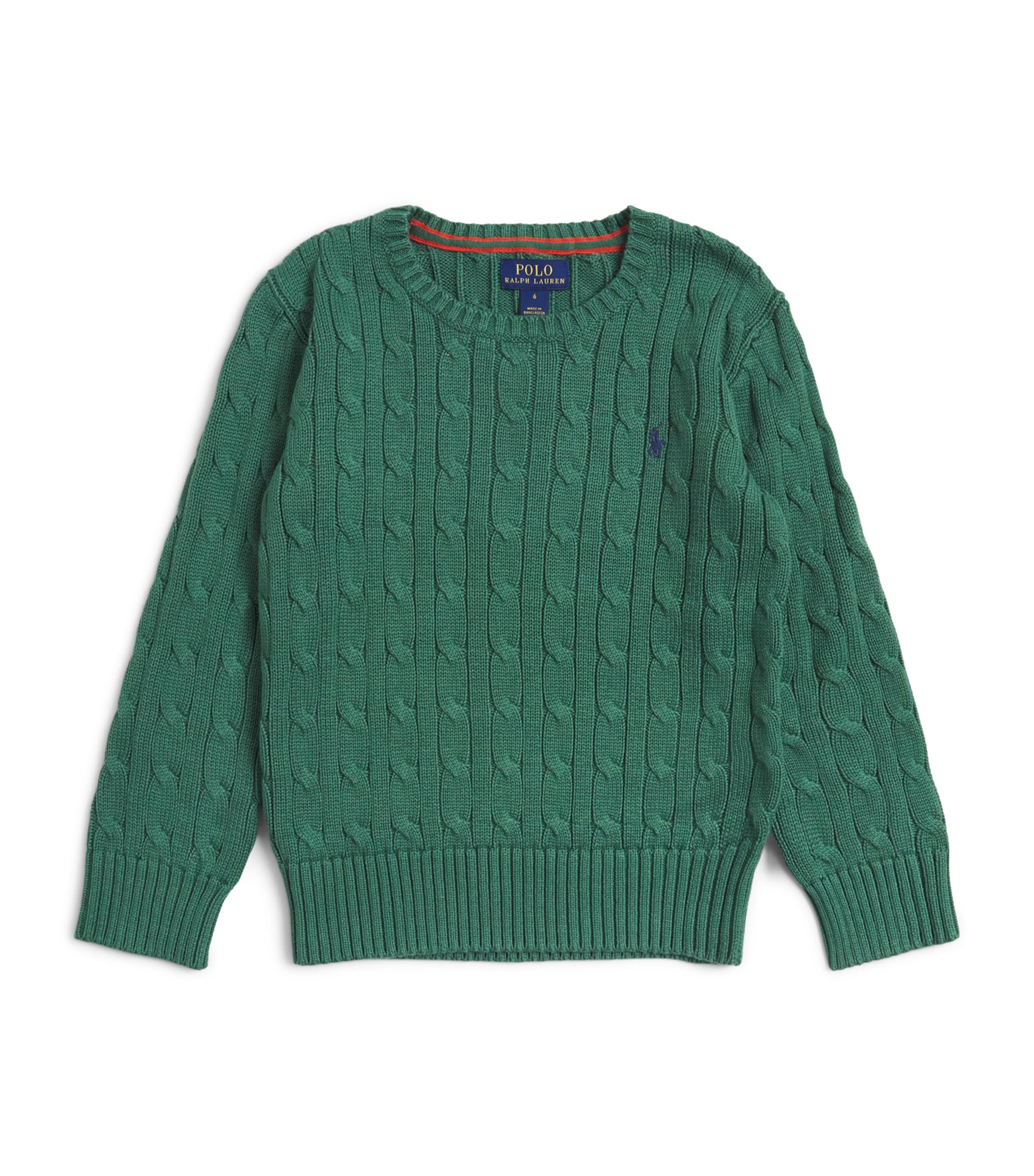Ralph Lauren Kids Cotton Cable-Knit Sweater (2-7 Years) Verano