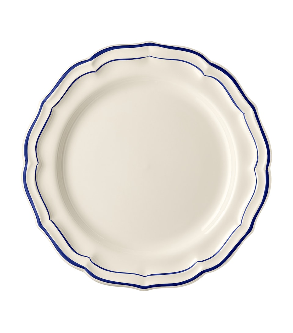 Set of 4 Filet Cobalt Dinner Plates (26.5cm)