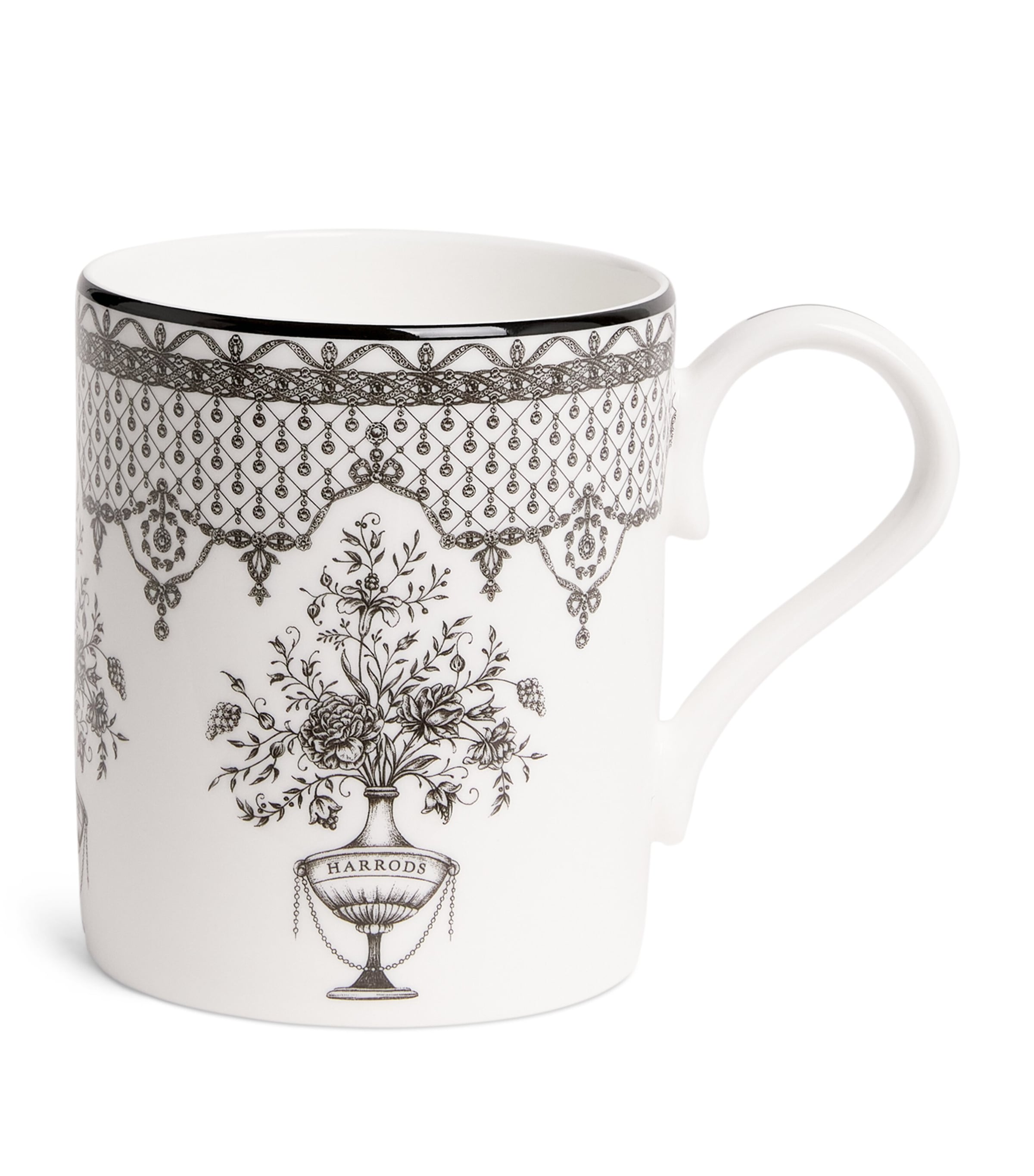 Bone China Archive Lace Mug