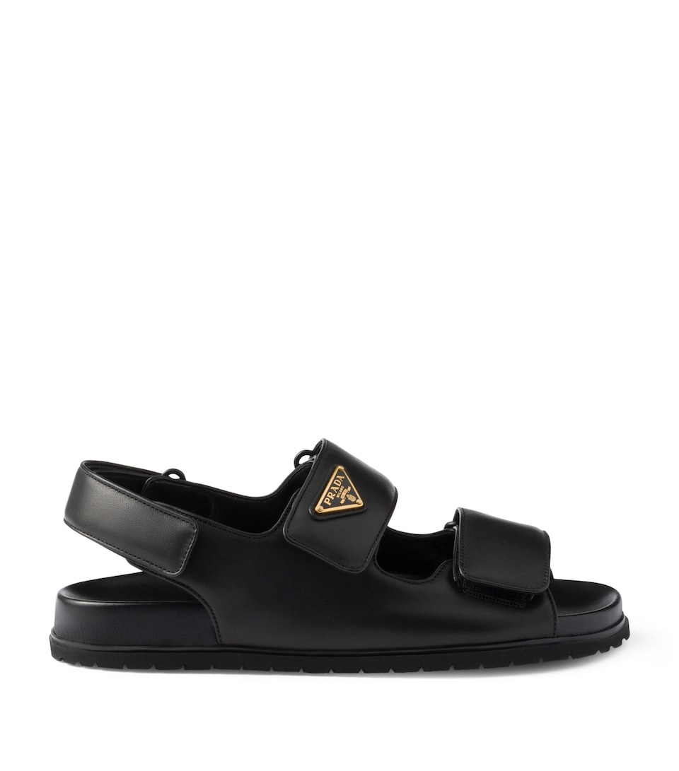 Nappa Leather Slingback Sandals