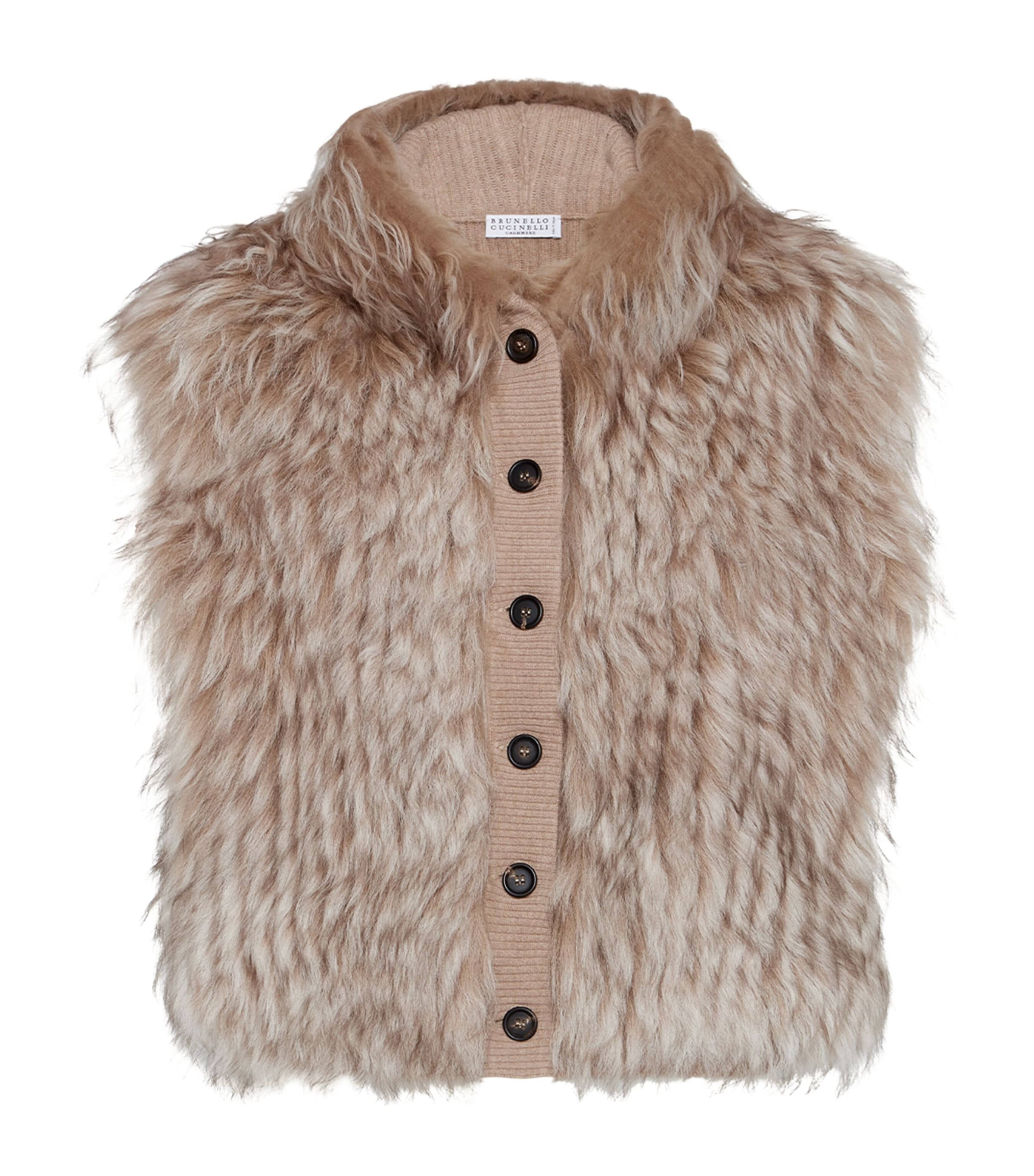 Cashmere Shearling Gilet