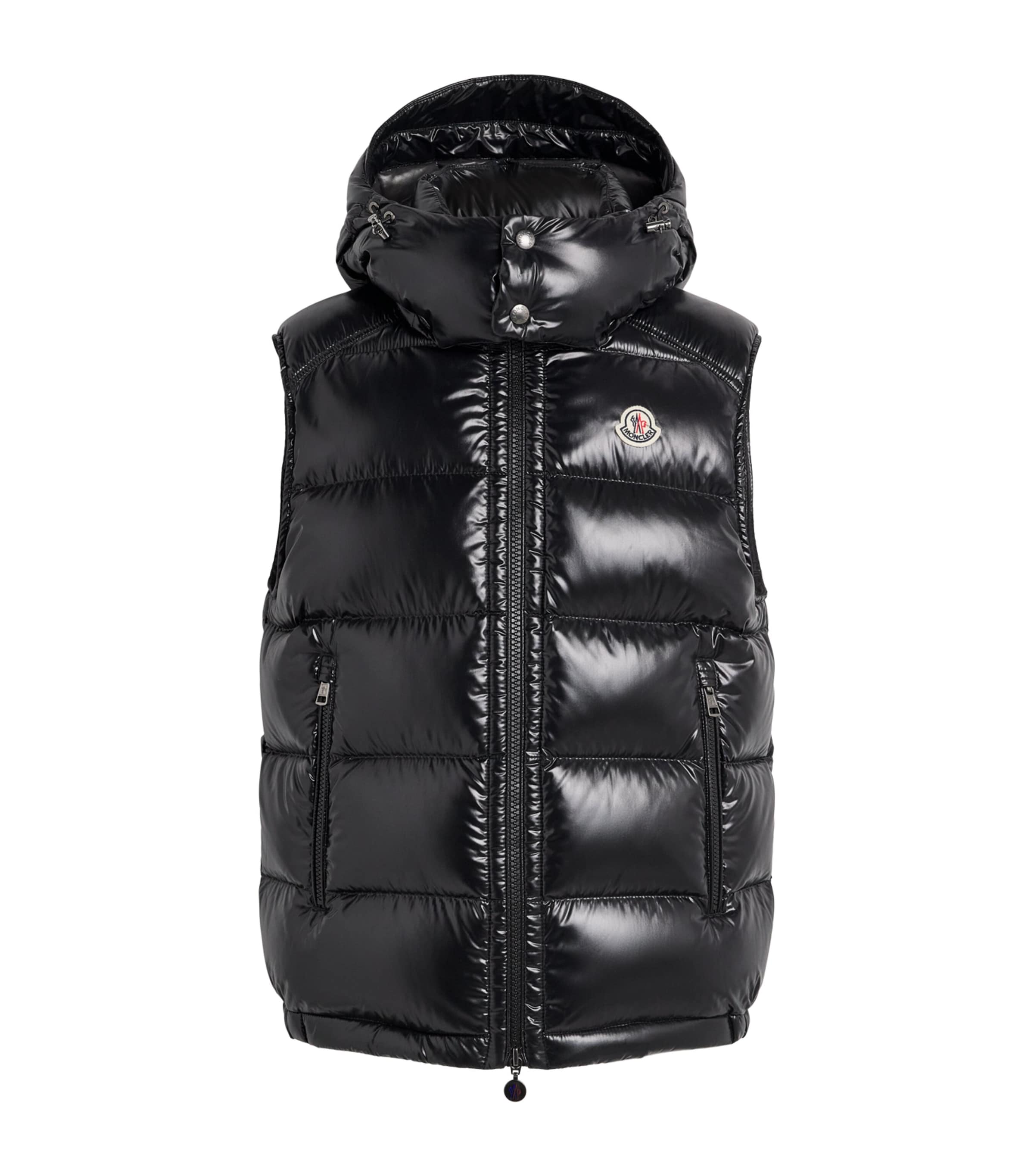 Moncler Mens Down Hooded Bormes Gilet