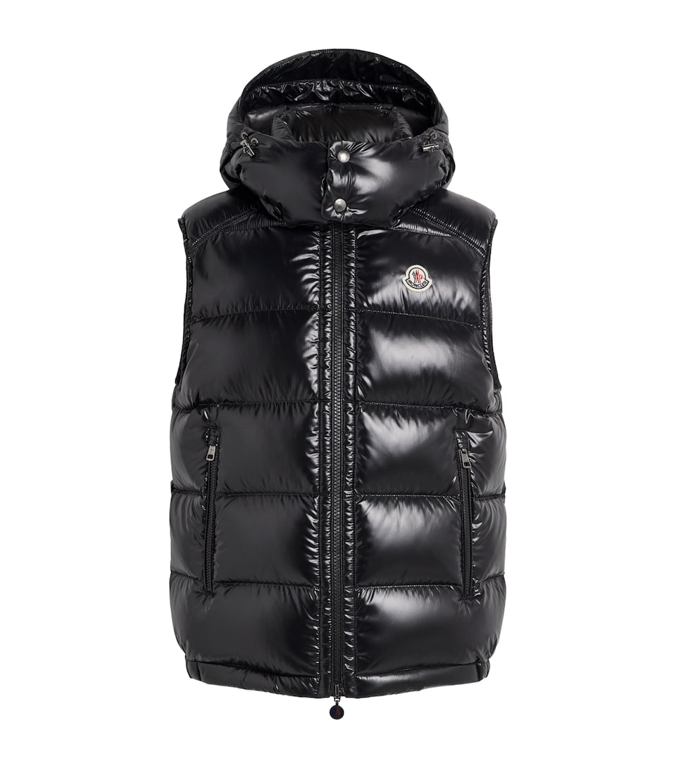 Moncler Mens Down Hooded Bormes Gilet