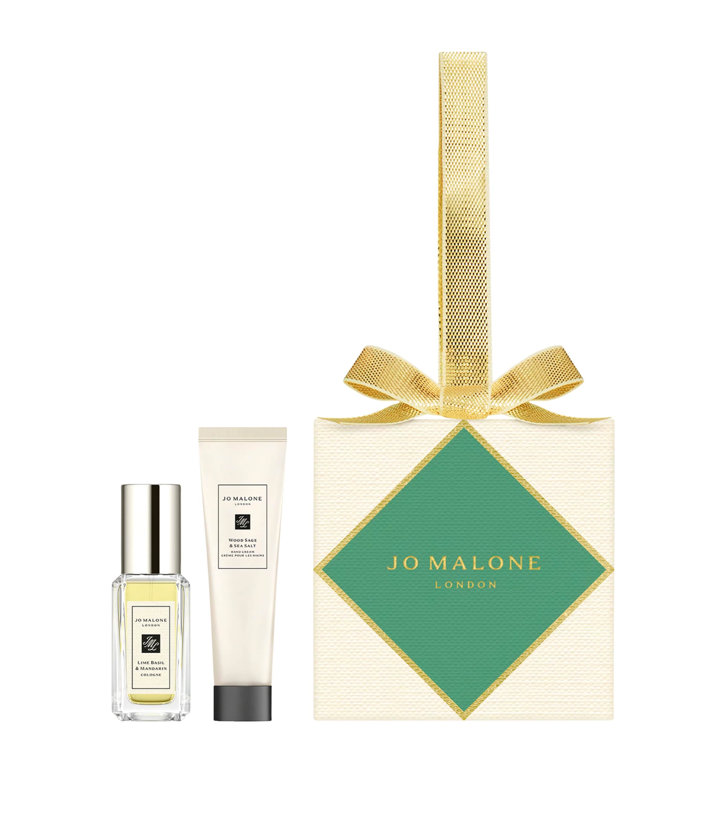 Green & Blue Ornament Cologne Gift Set