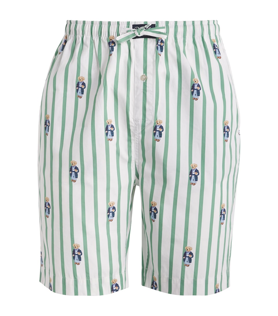 Cotton Polo Bear Pyjama Shorts