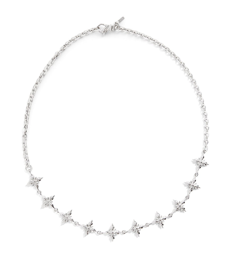 Sterling Silver Cross Chain Necklace