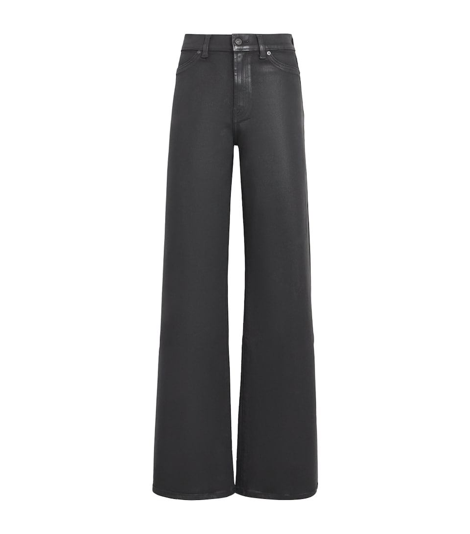 Coated Lotta Wide-Leg Jeans