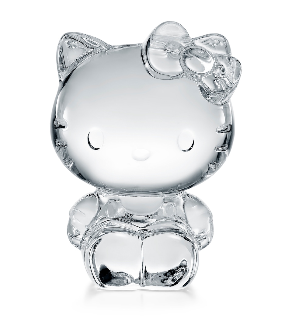 Baccarat x Hello Kitty Crystal Figurine Clear
