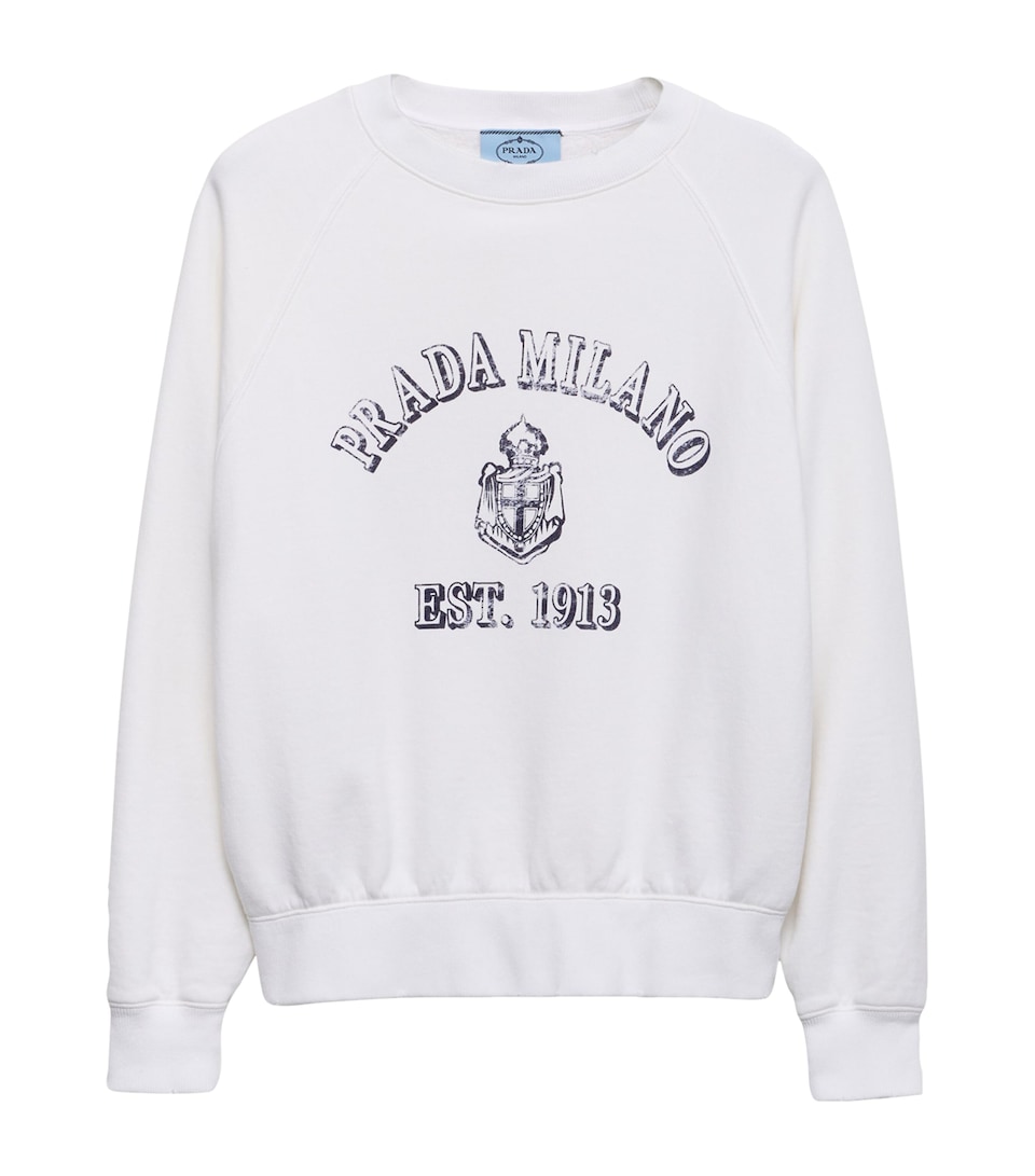 Cotton Crew-Neck Sweatshirt