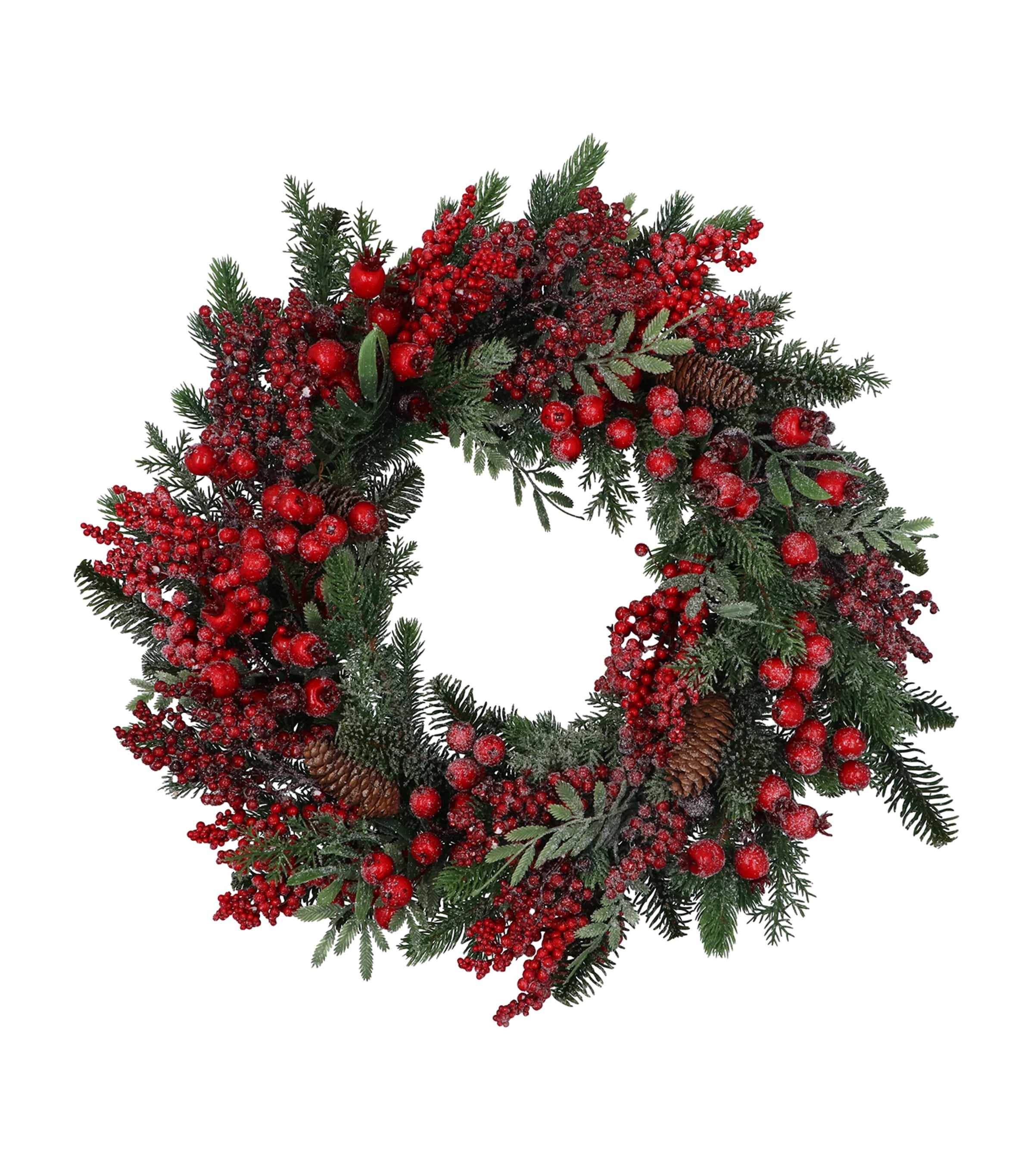 Harrods Red Berries Wreath Red/green
