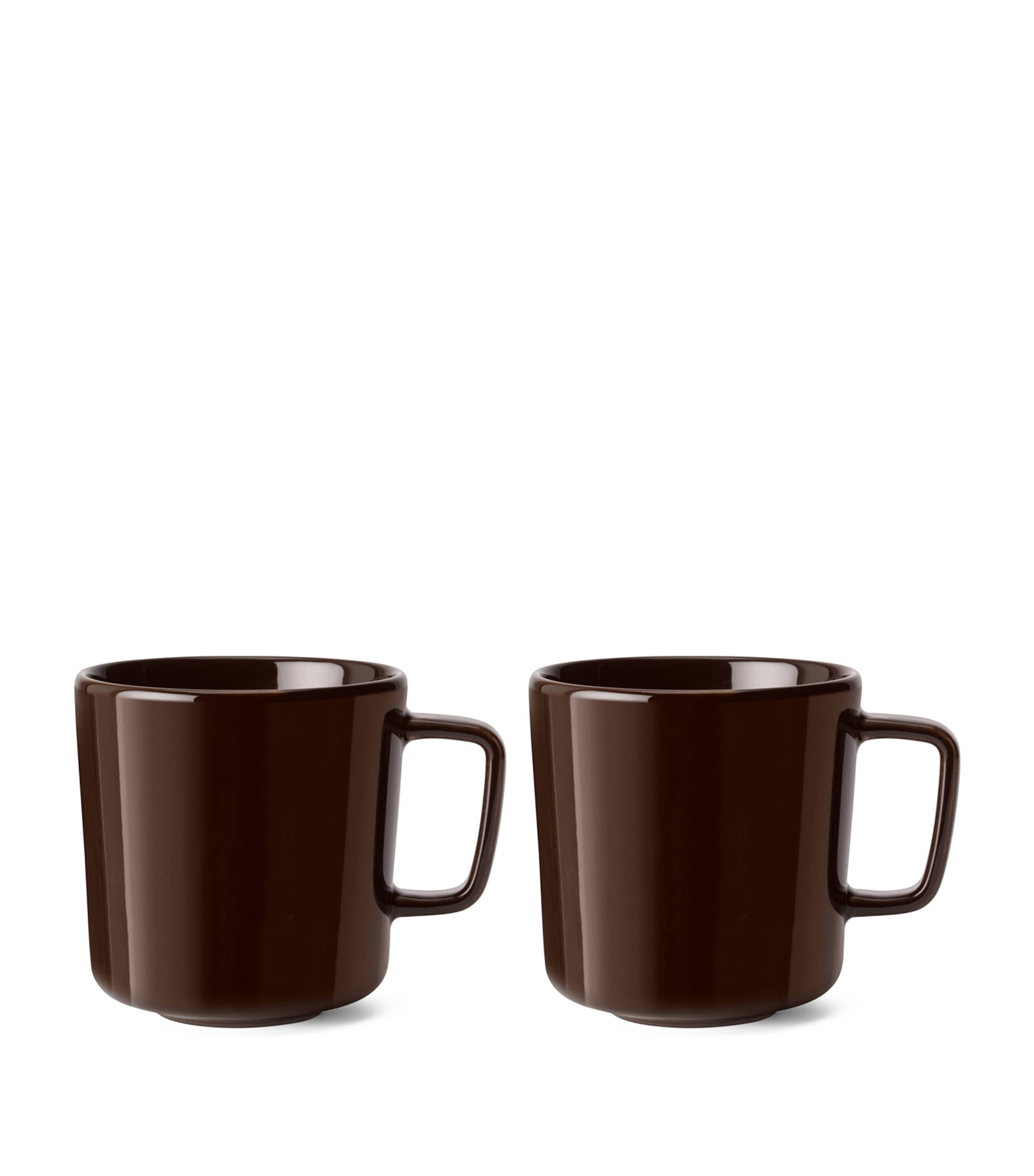 Set of 2 Porcelain  Collective Mugs (370ml)