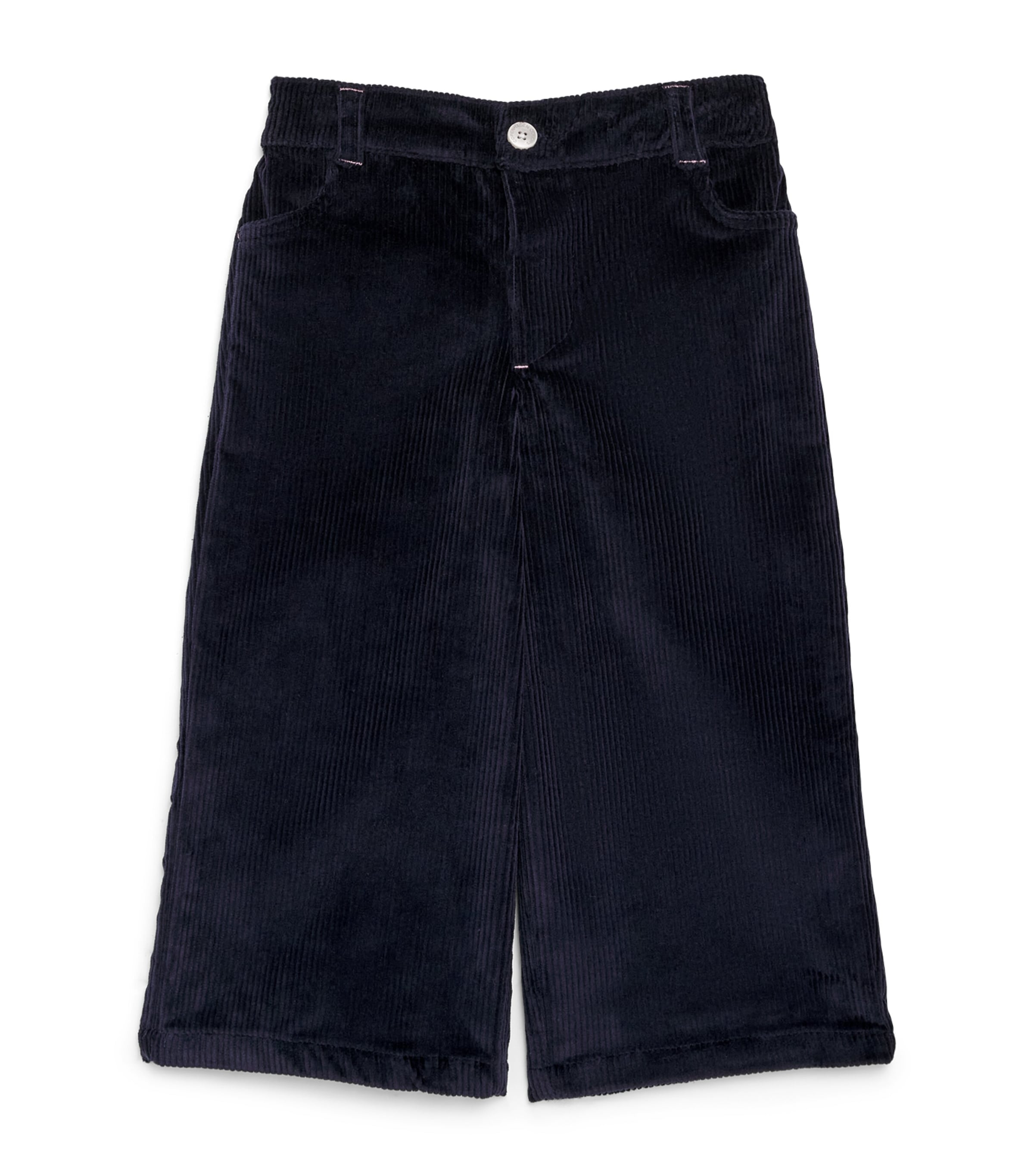 Copenhagen Colors Corduroy Wide-Leg Trousers (2-8 Years) Navy