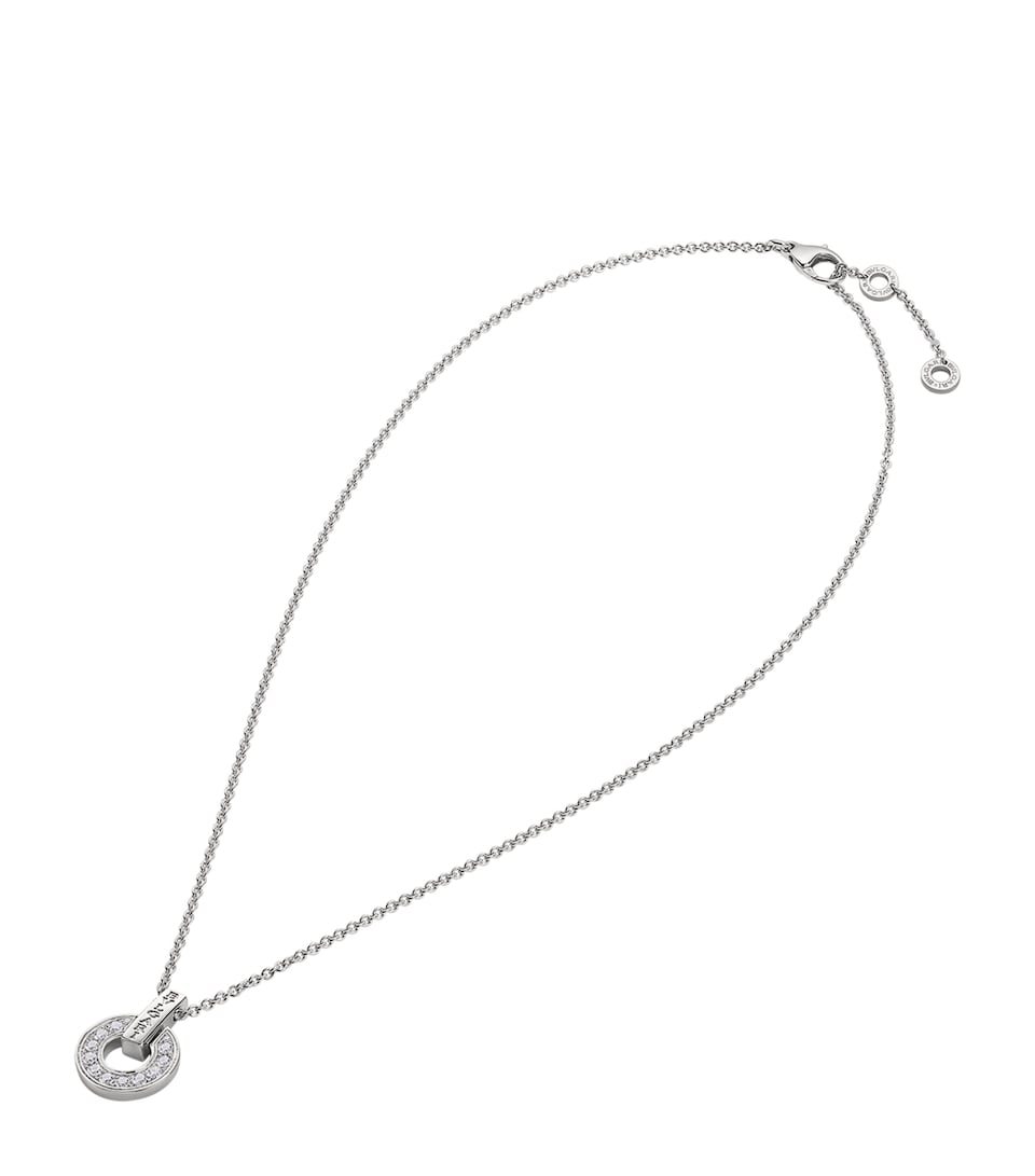 Bvlgari White Gold and Diamond BVLGARI BVLGARI Necklace White Gold