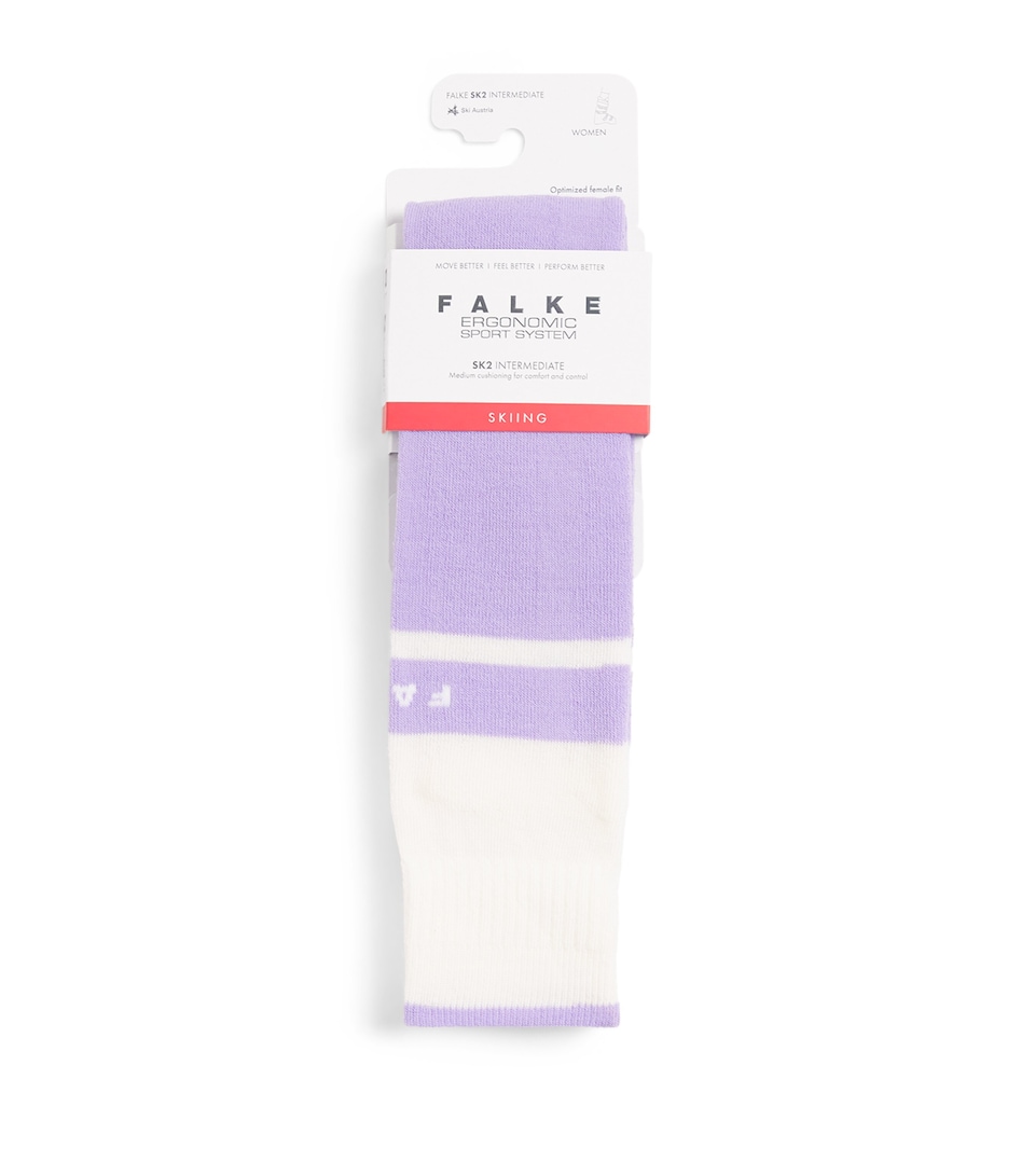 Falke Womens SK2 Skiing Socks Light Lilac
