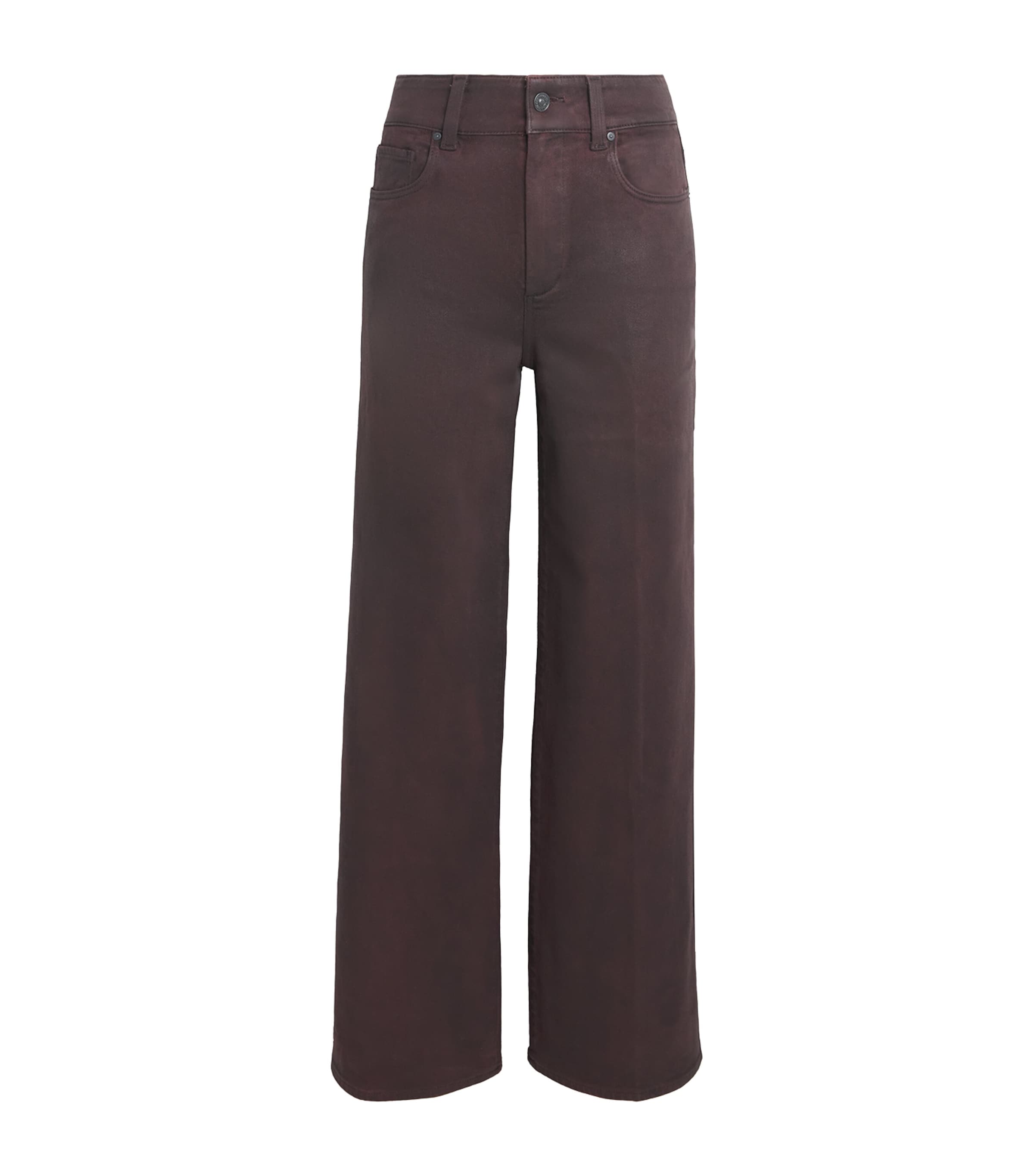 Coated Sasha Wide Jeans