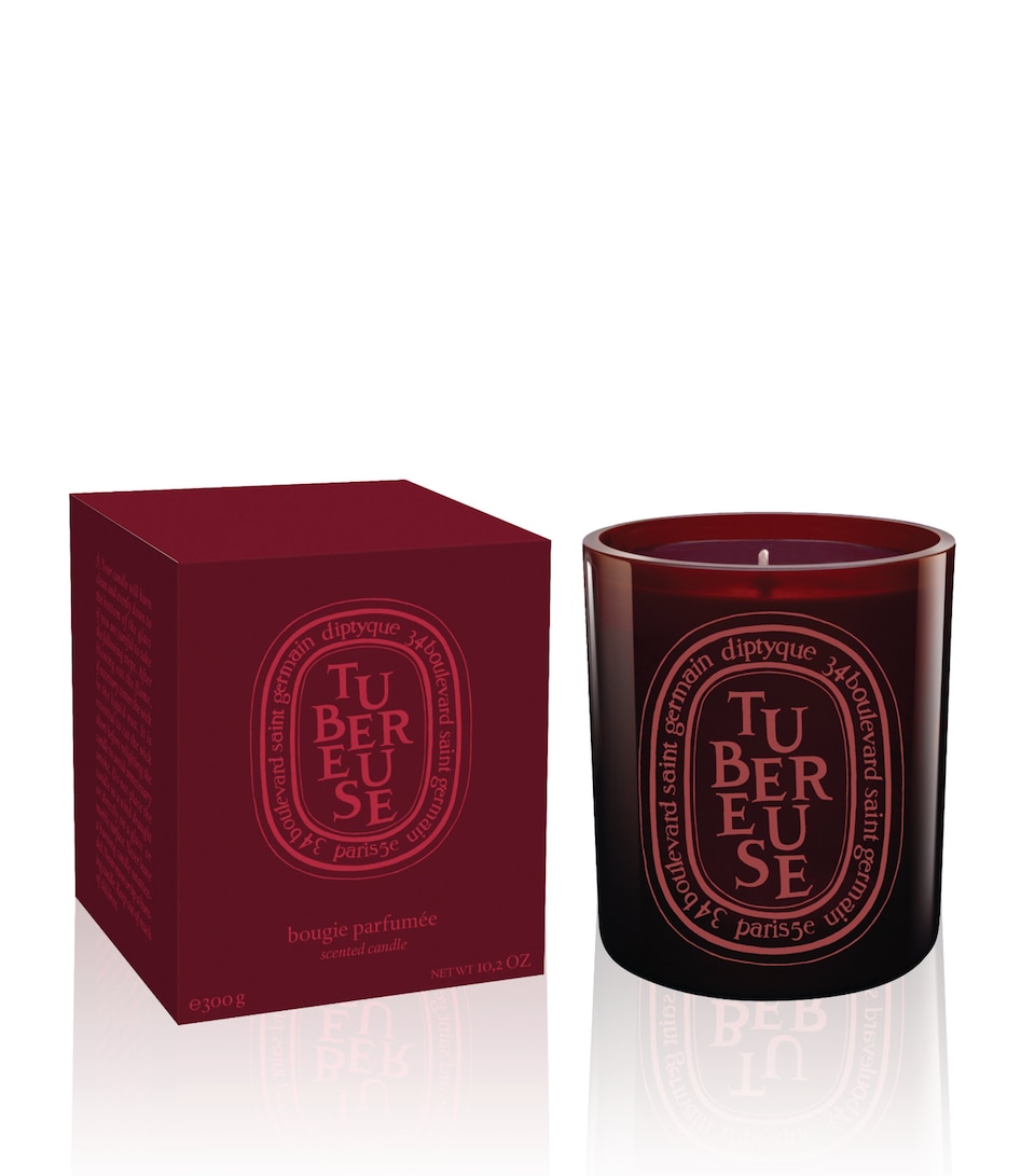 Tubereuse Coloured Candle (300g)
