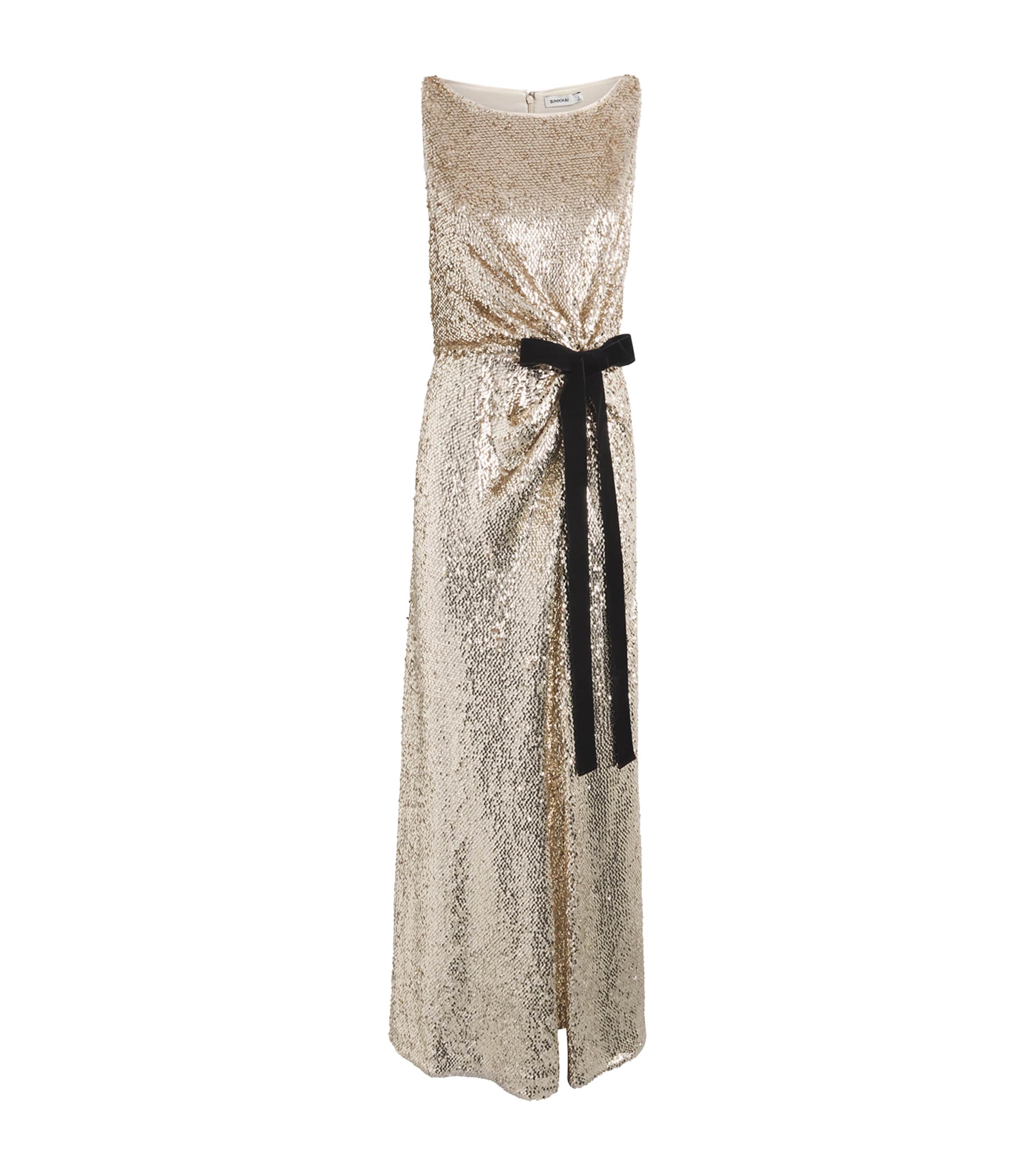 Sequinned Felicity Maxi Dress