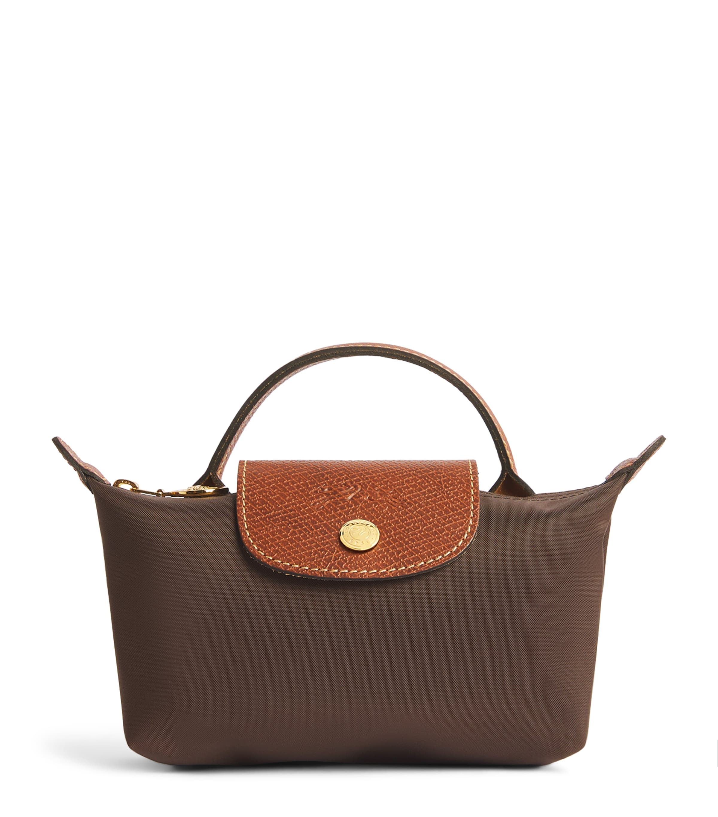 Longchamp Le Pliage Original Pouch Moka